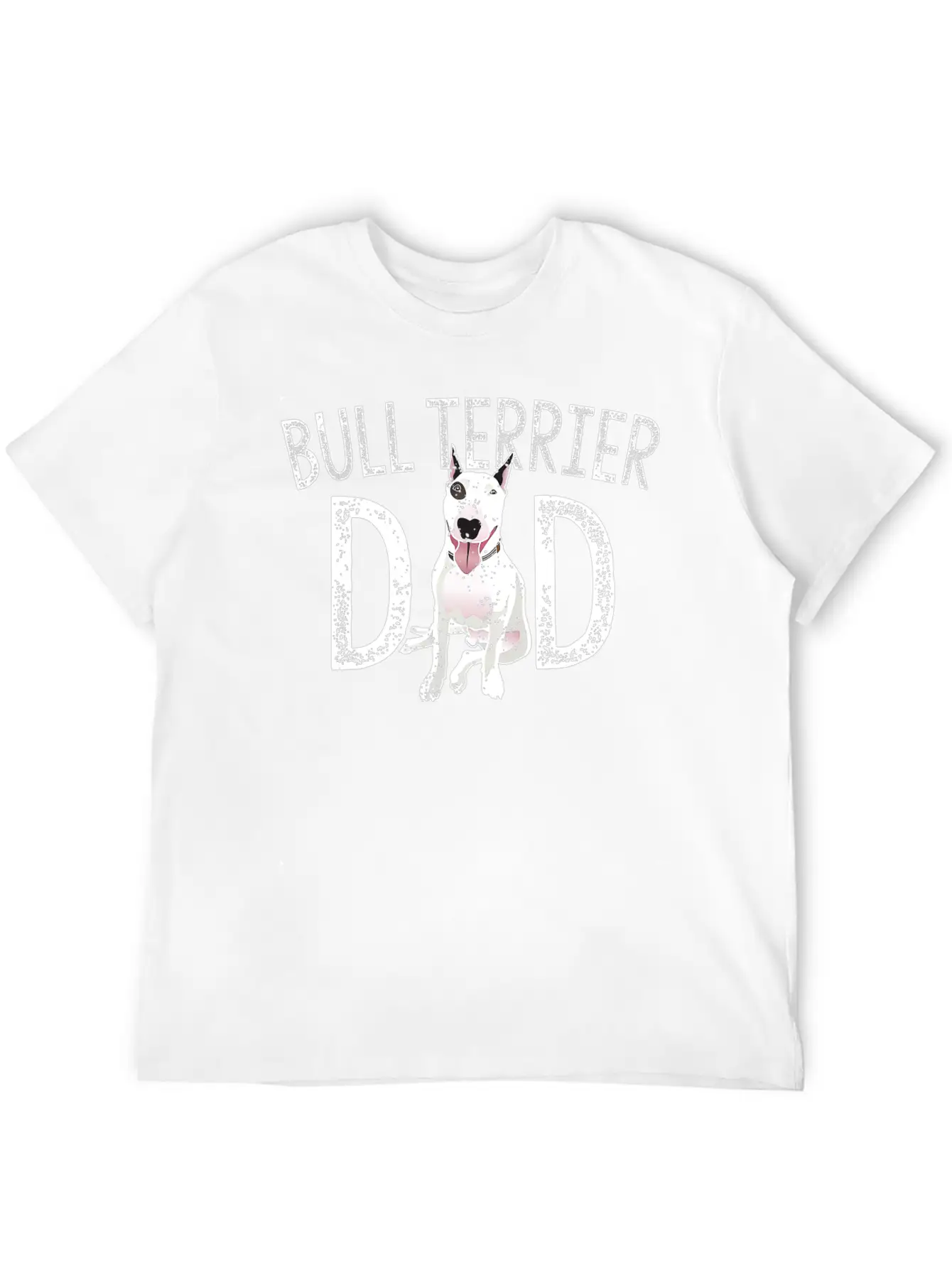 Bull Terrier Dad Dog Lover Owner Gift Bull Terrier Unisex Casual T-Shirt – Clean Design For Daily Comfort