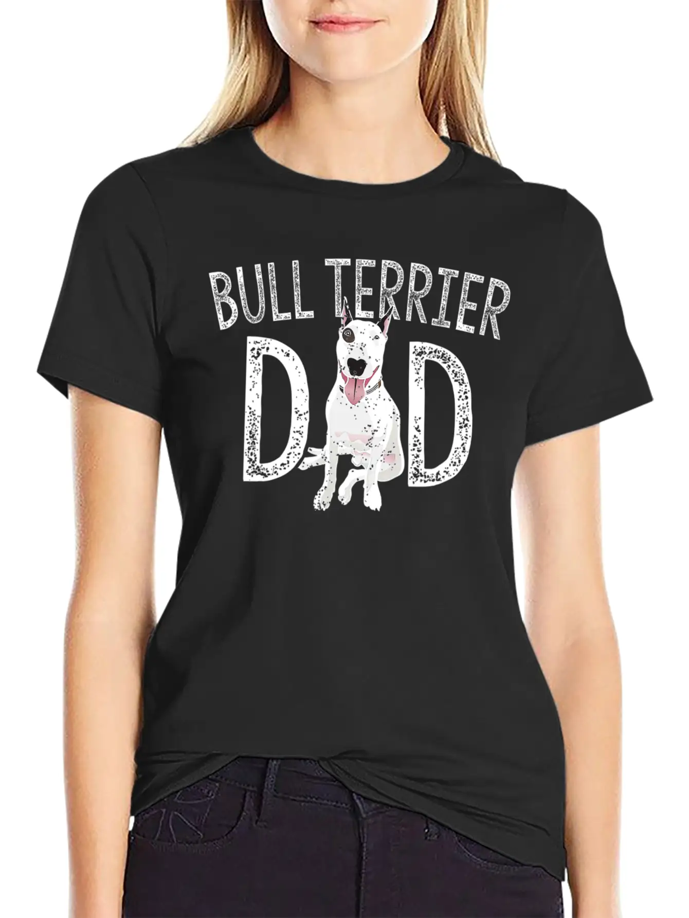Bull Terrier Dad Dog Lover Owner Gift Bull Terrier Unisex Casual T-Shirt – Clean Design For Daily Comfort