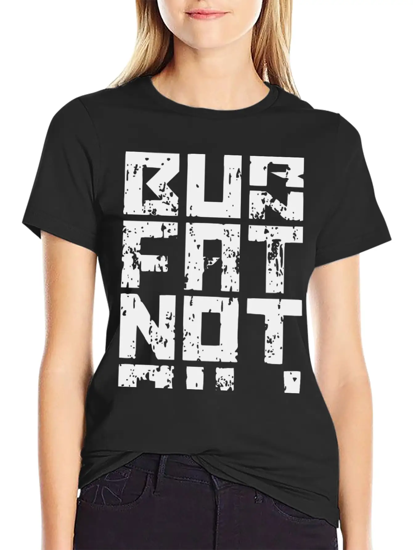 Burn Fat Not Oil Cycling Biking Cycle Biker Gift Unisex Casual T-Shirt – Clean Design For Daily Comfort