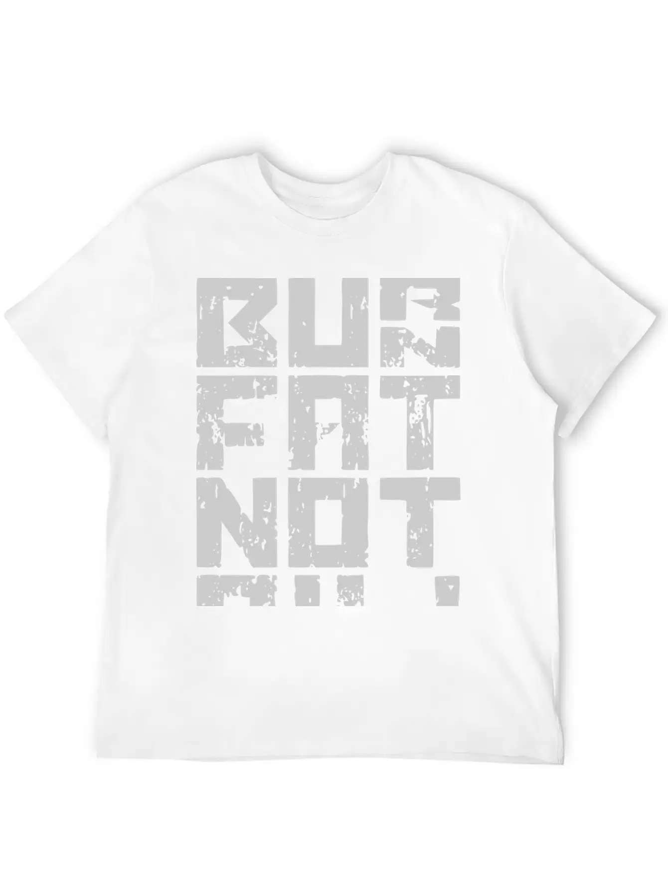 Burn Fat Not Oil Cycling Biking Cycle Biker Gift Unisex Casual T-Shirt – Clean Design For Daily Comfort