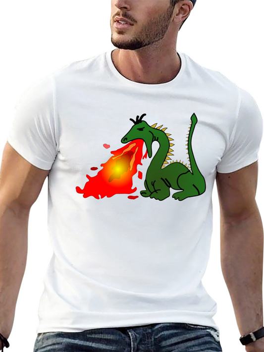 Dragon Fire Black T-Shirt