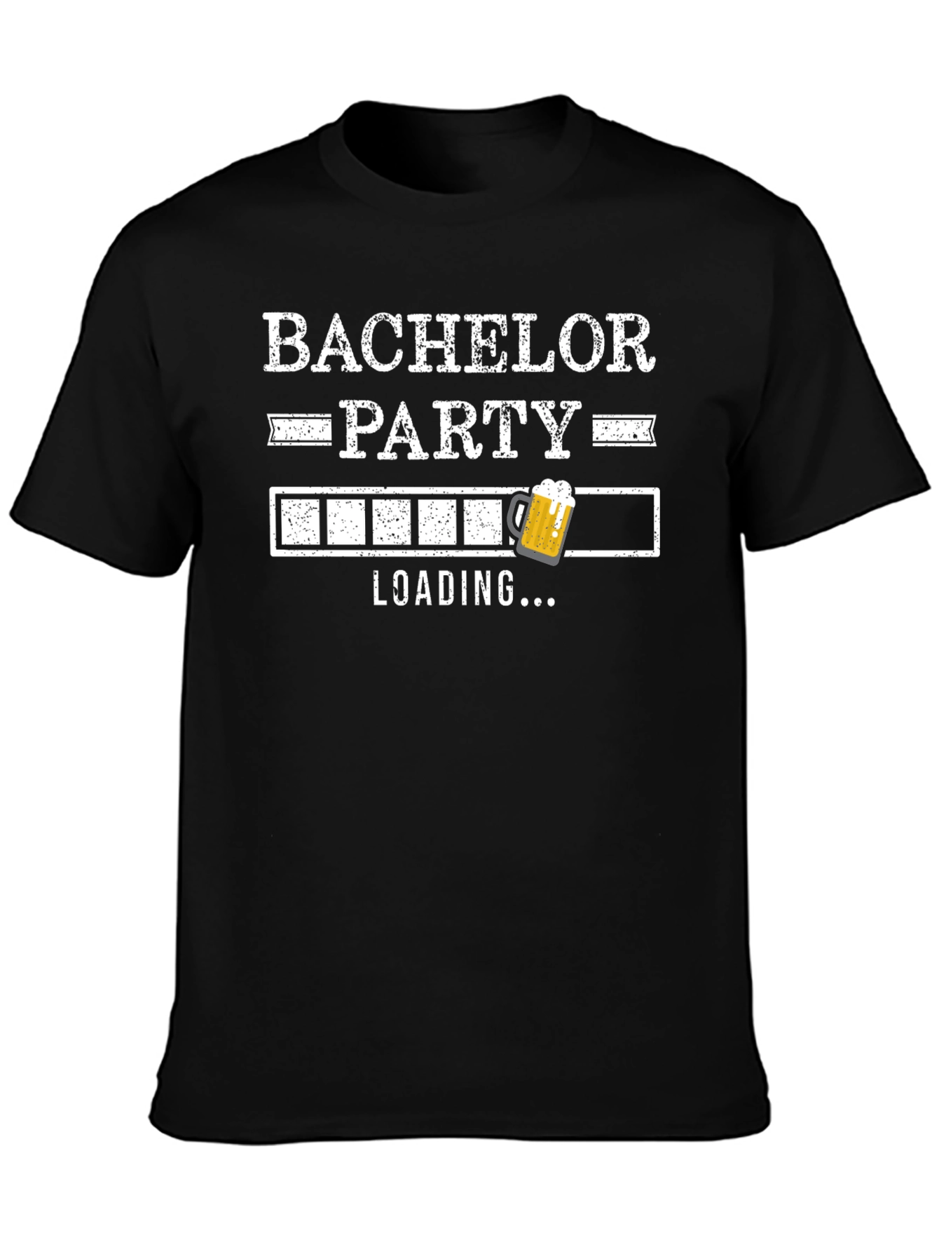 Bachelor Party Loading T-Shirt - Groom Squad Tee