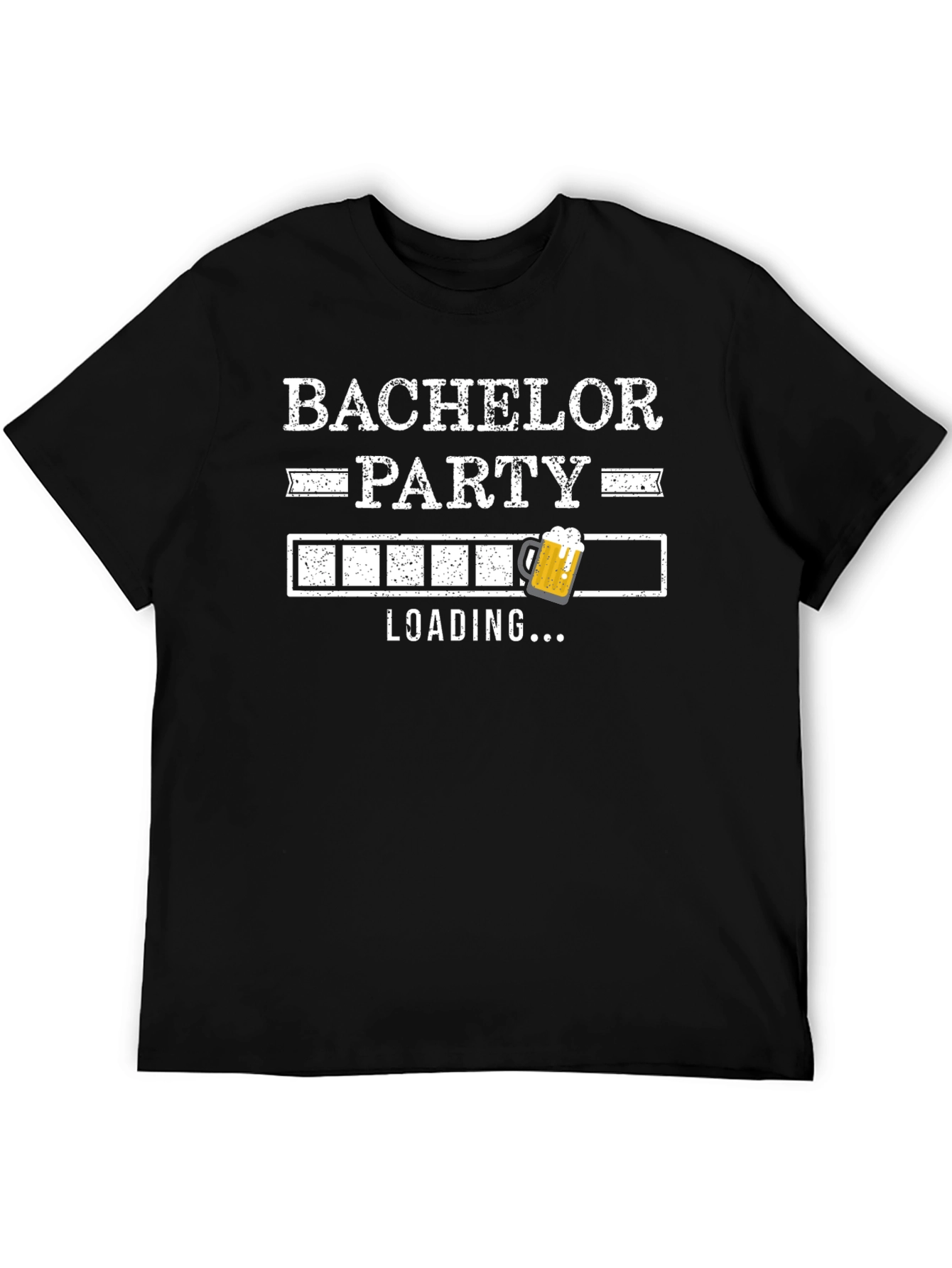 Bachelor Party Loading T-Shirt - Groom Squad Tee
