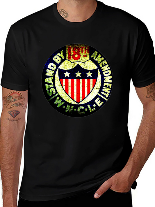 18th Amendment T-Shirt Prohibition Era Design