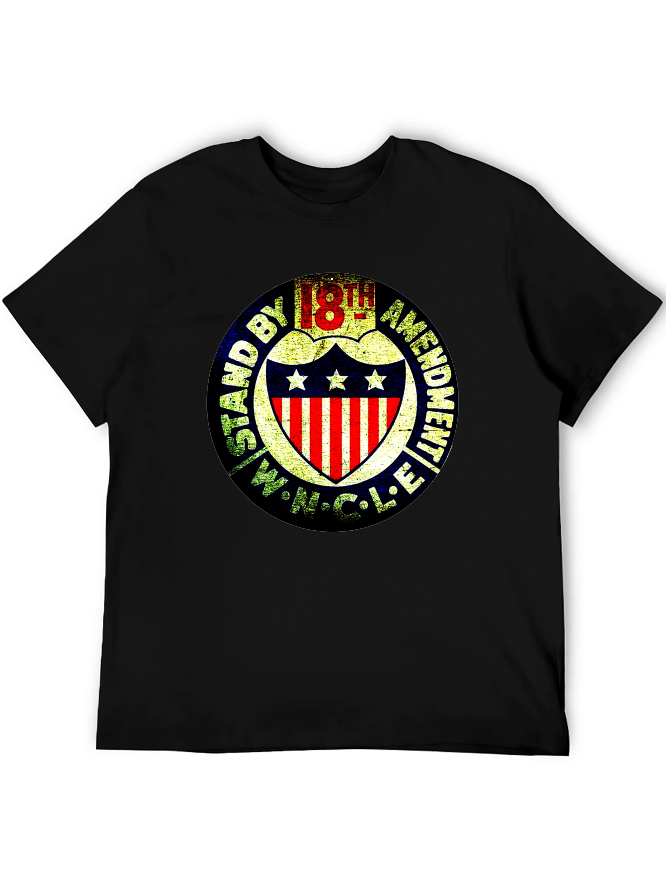 18th Amendment T-Shirt Prohibition Era Design