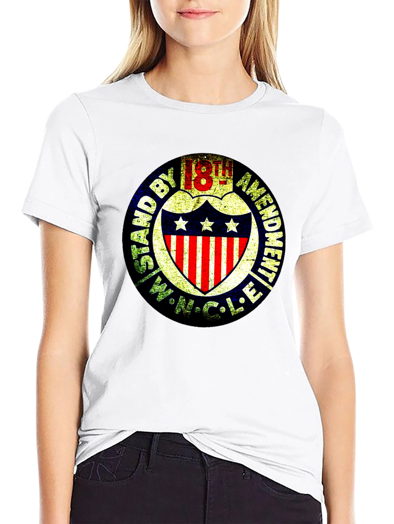 18th Amendment T-Shirt Prohibition Era Design