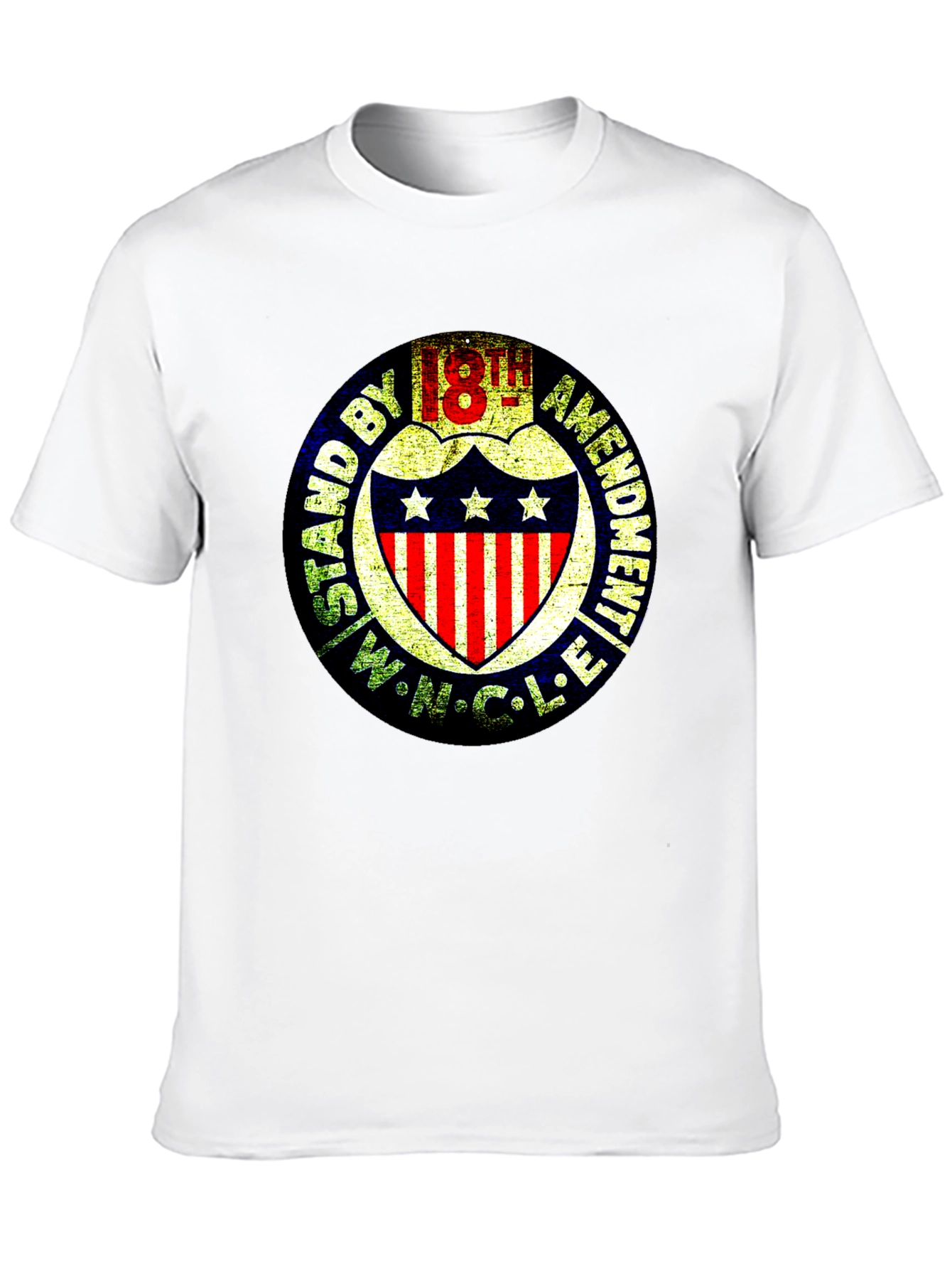 18th Amendment T-Shirt Prohibition Era Design