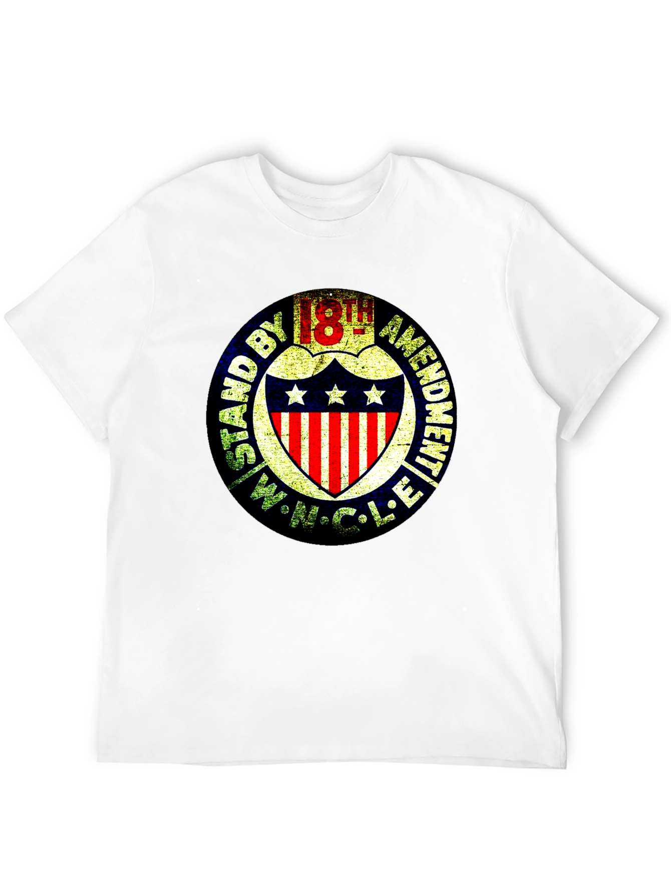 18th Amendment T-Shirt Prohibition Era Design