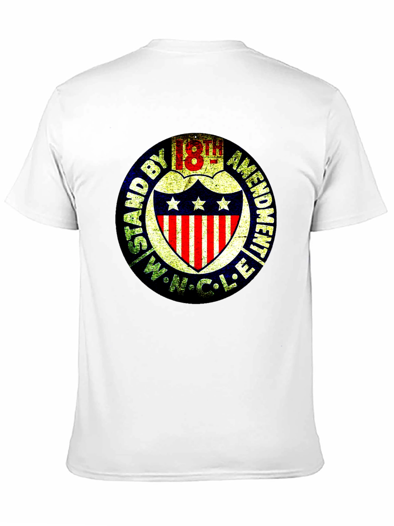 18th Amendment T-Shirt Prohibition Era Design