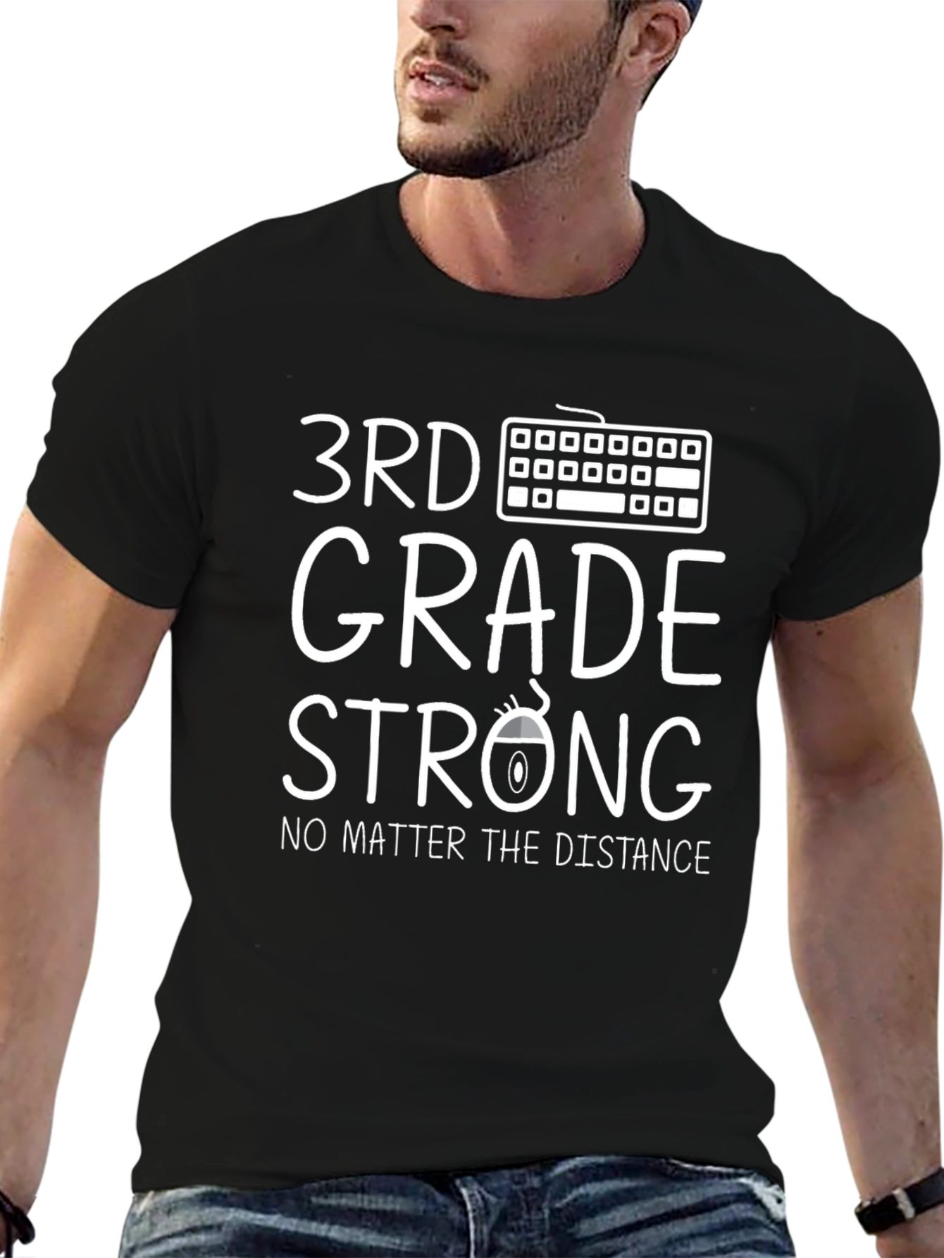3rd Grade Strong T-Shirt - Distance Learning
