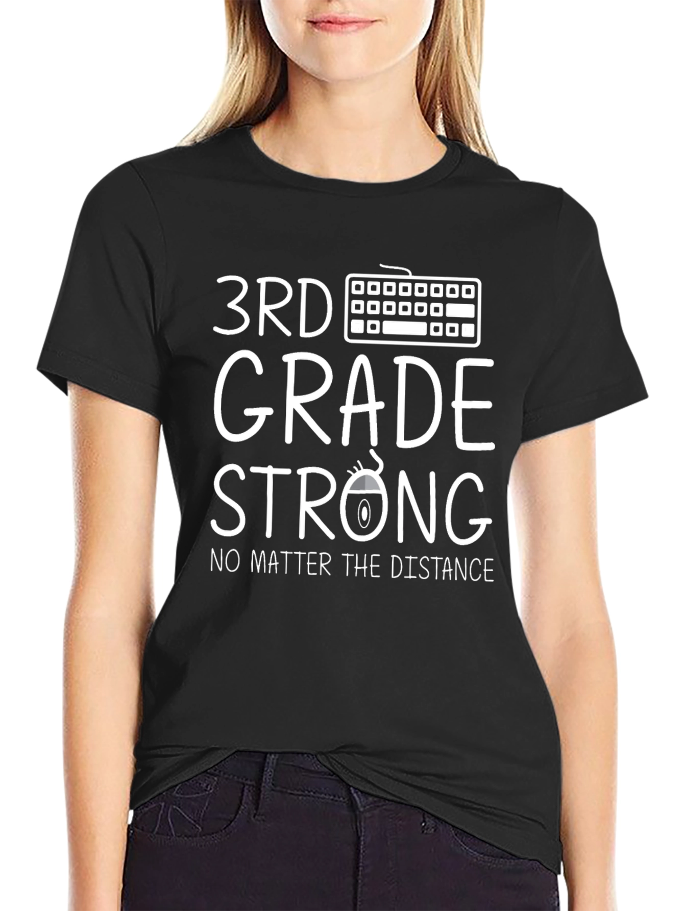 3rd Grade Strong T-Shirt - Distance Learning