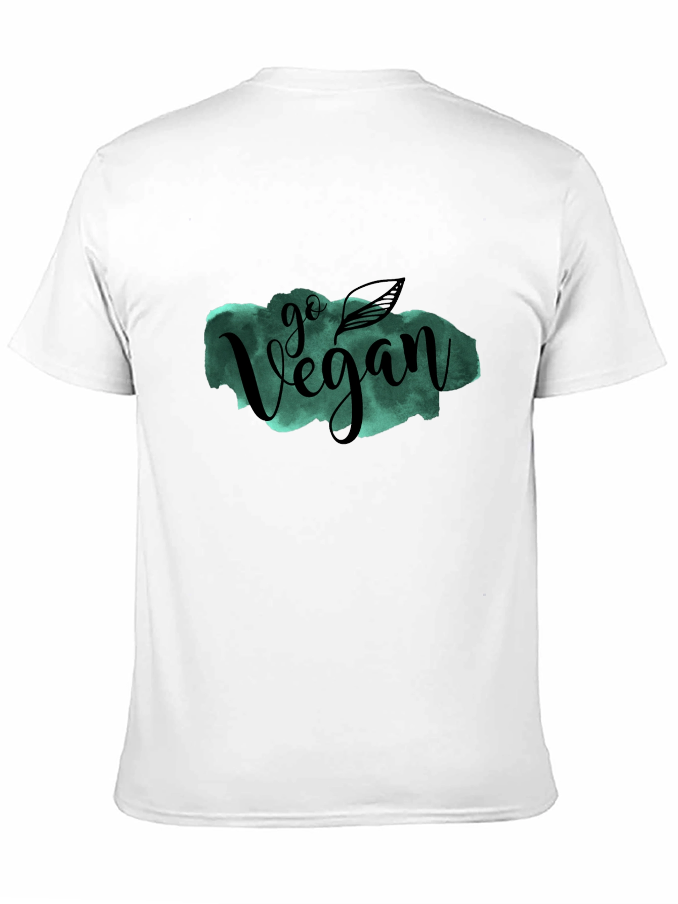 Go Vegan Black T-Shirt