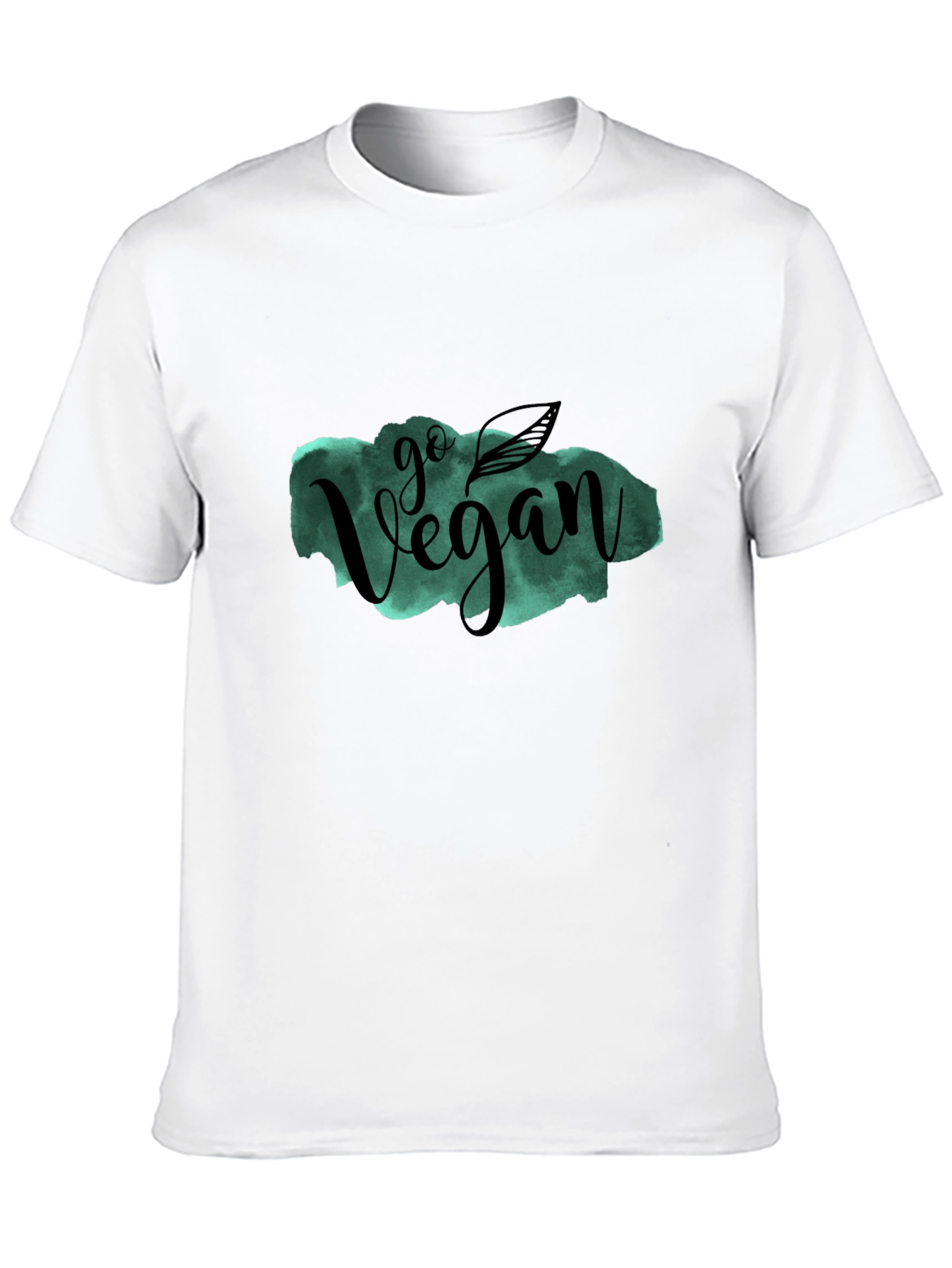 Go Vegan Black T-Shirt