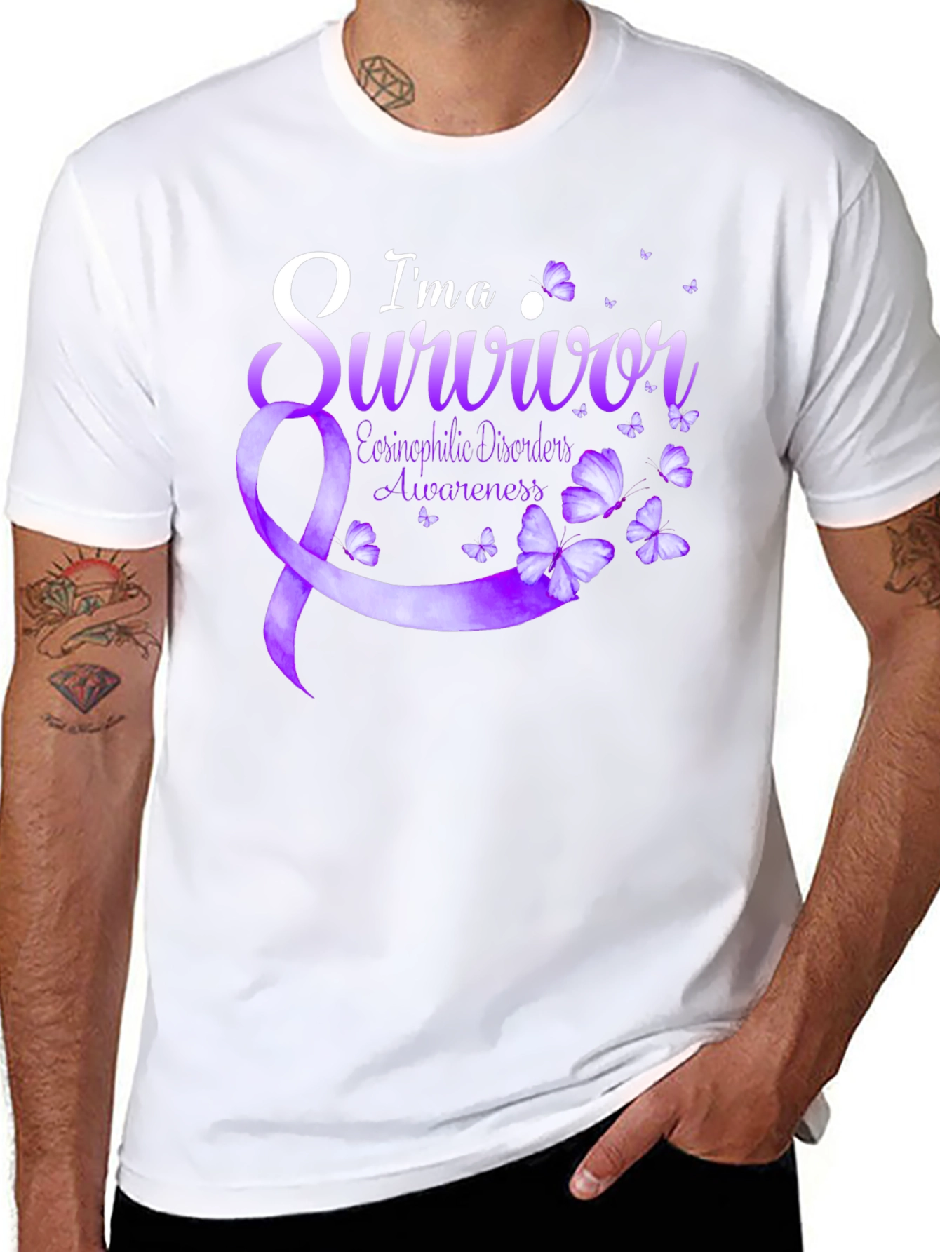 Eosinophilic Disorders Awareness Survivor T-Shirt