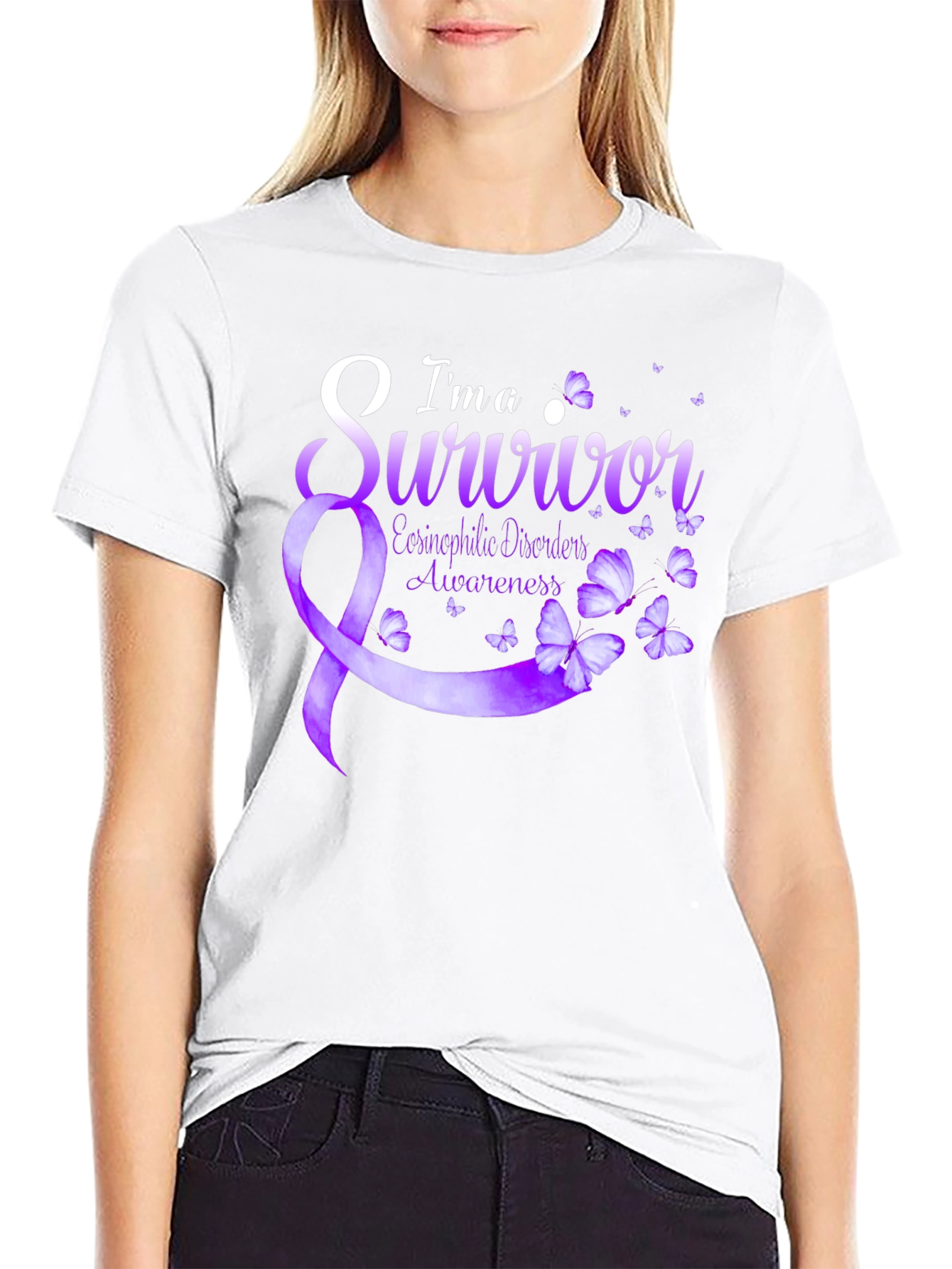 Eosinophilic Disorders Awareness Survivor T-Shirt