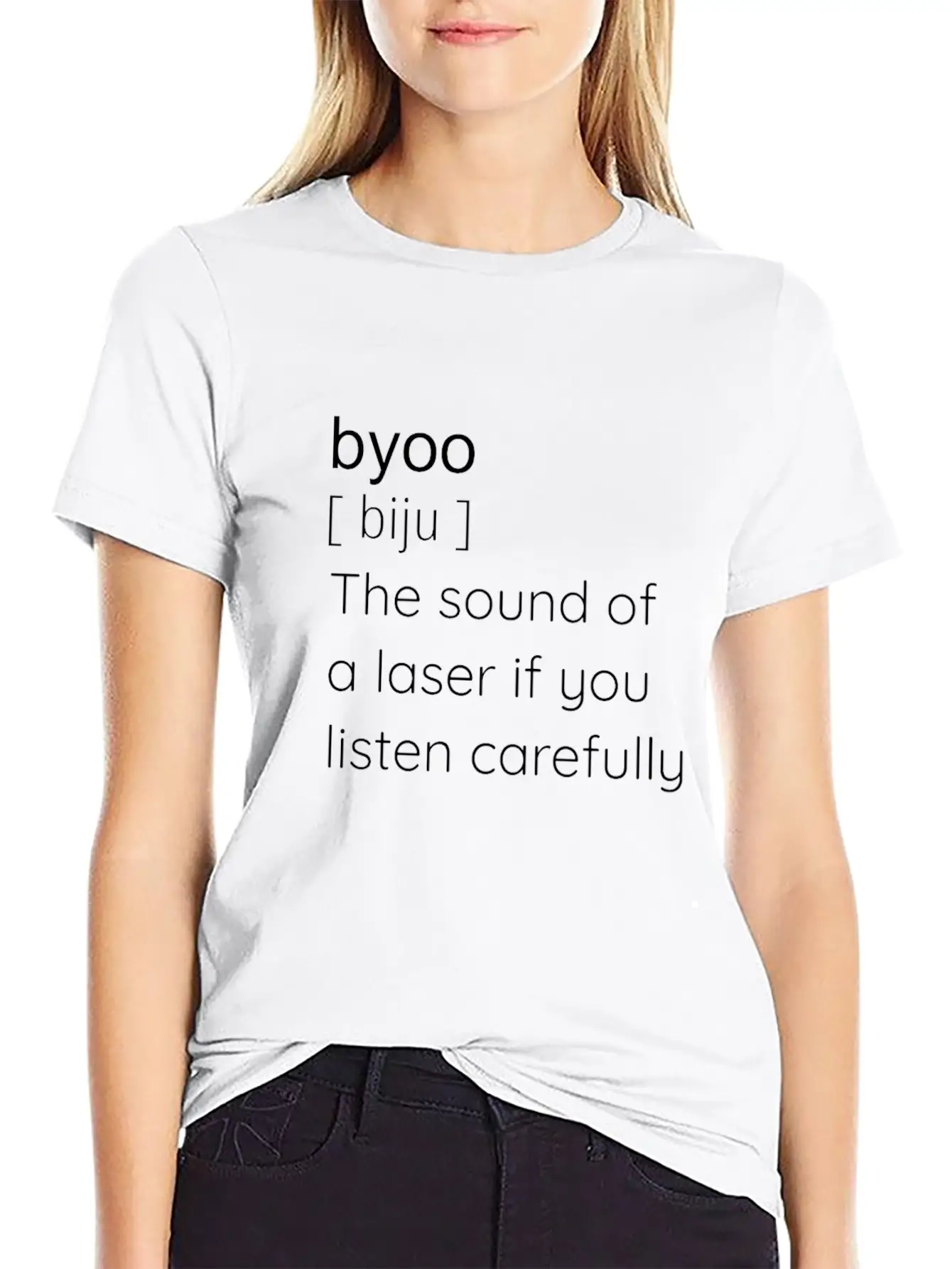Byoo - Sound Of A Laser - Science Fiction, Sword Unisex Casual T-Shirt – Clean Design For Daily Comfort