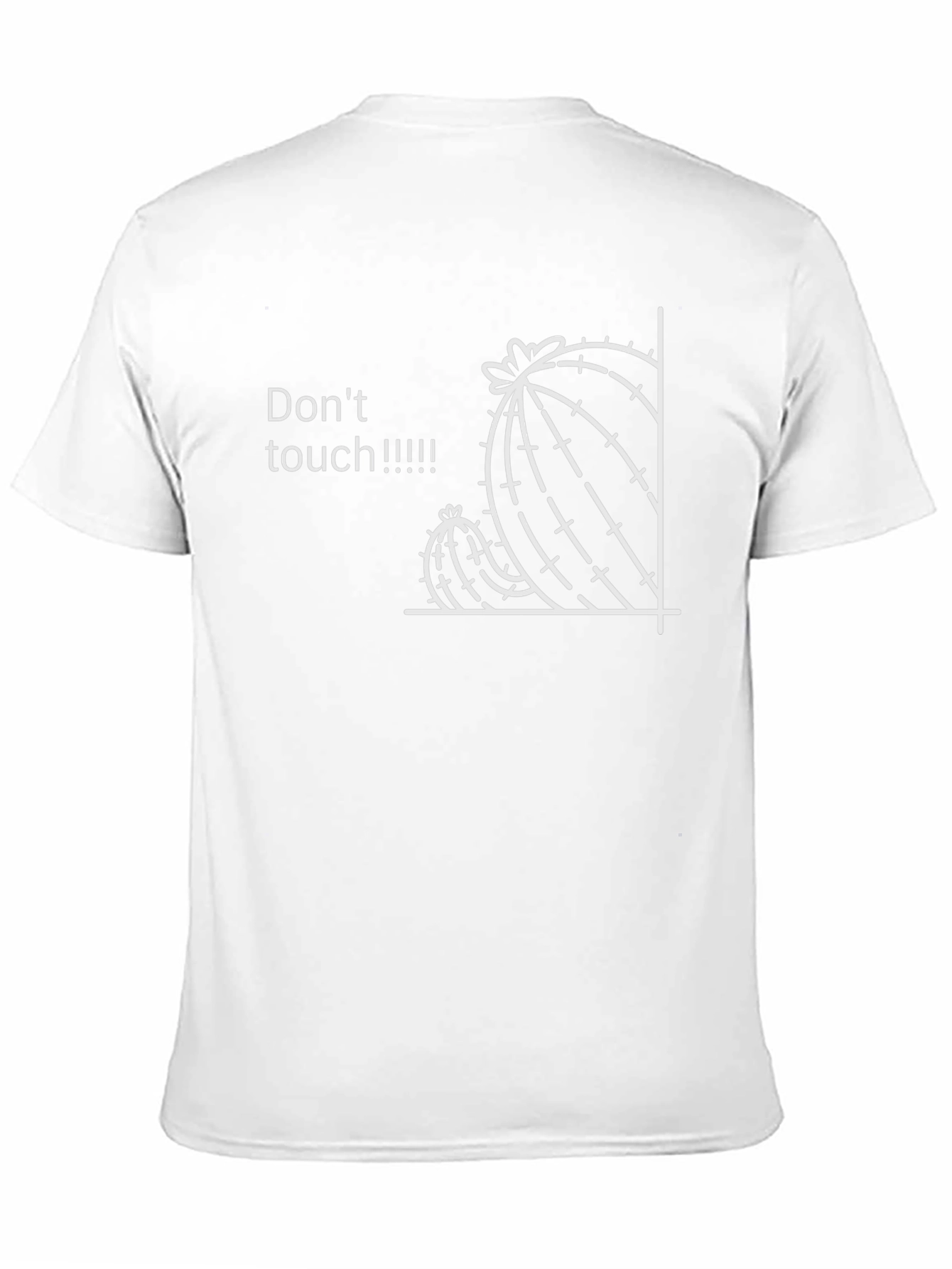 Dont Touch Cactus Graphic Tee