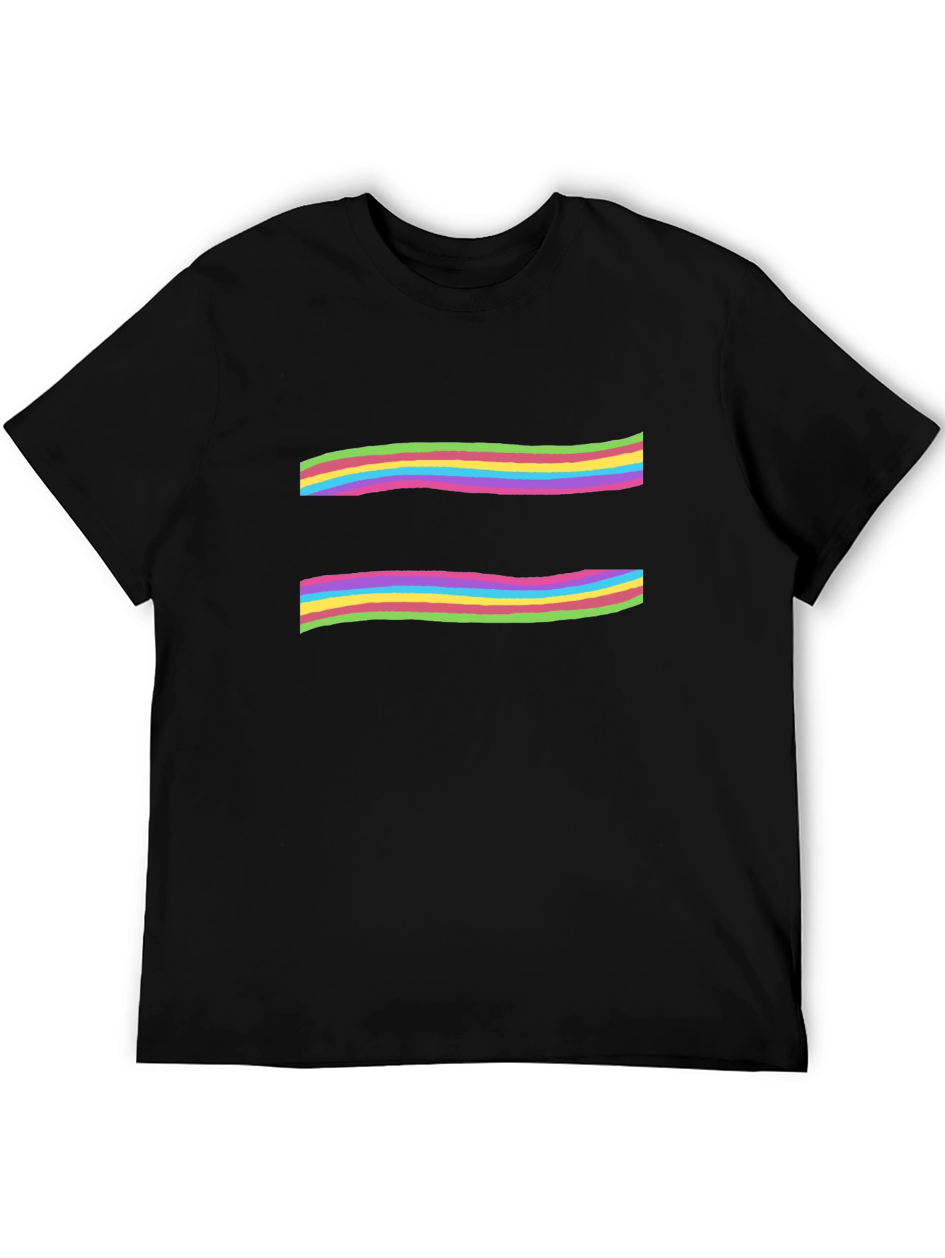 Equality Rainbow Striped T-Shirt