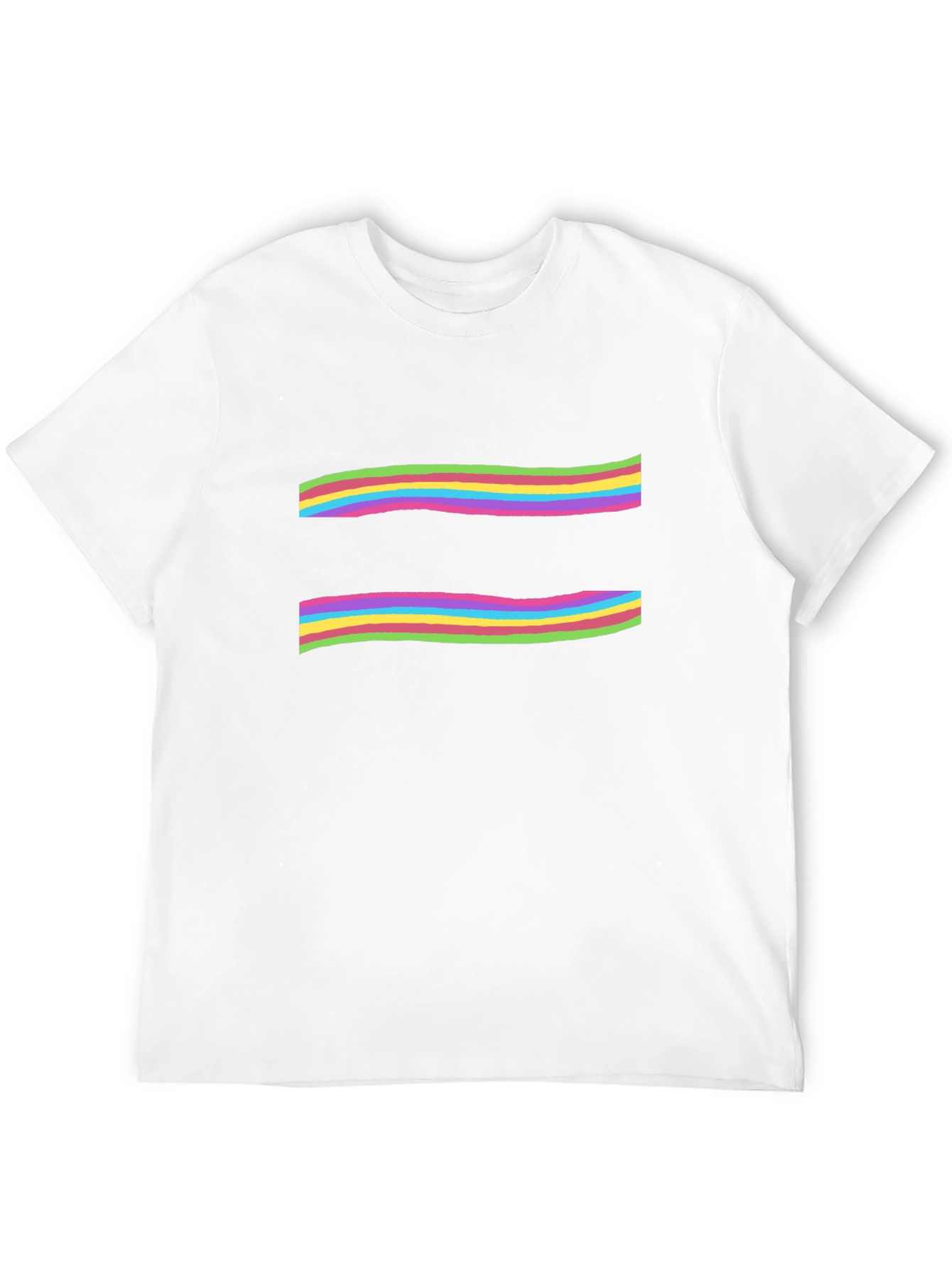 Equality Rainbow Striped T-Shirt