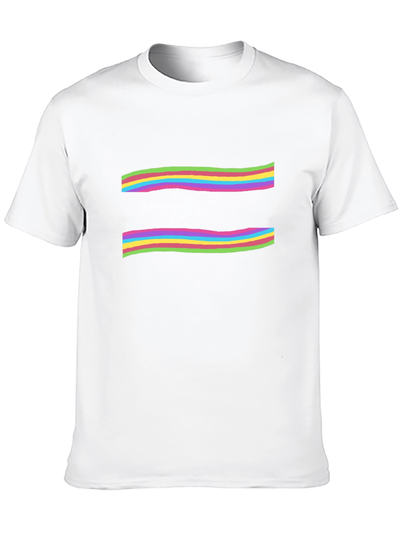Equality Rainbow Striped T-Shirt