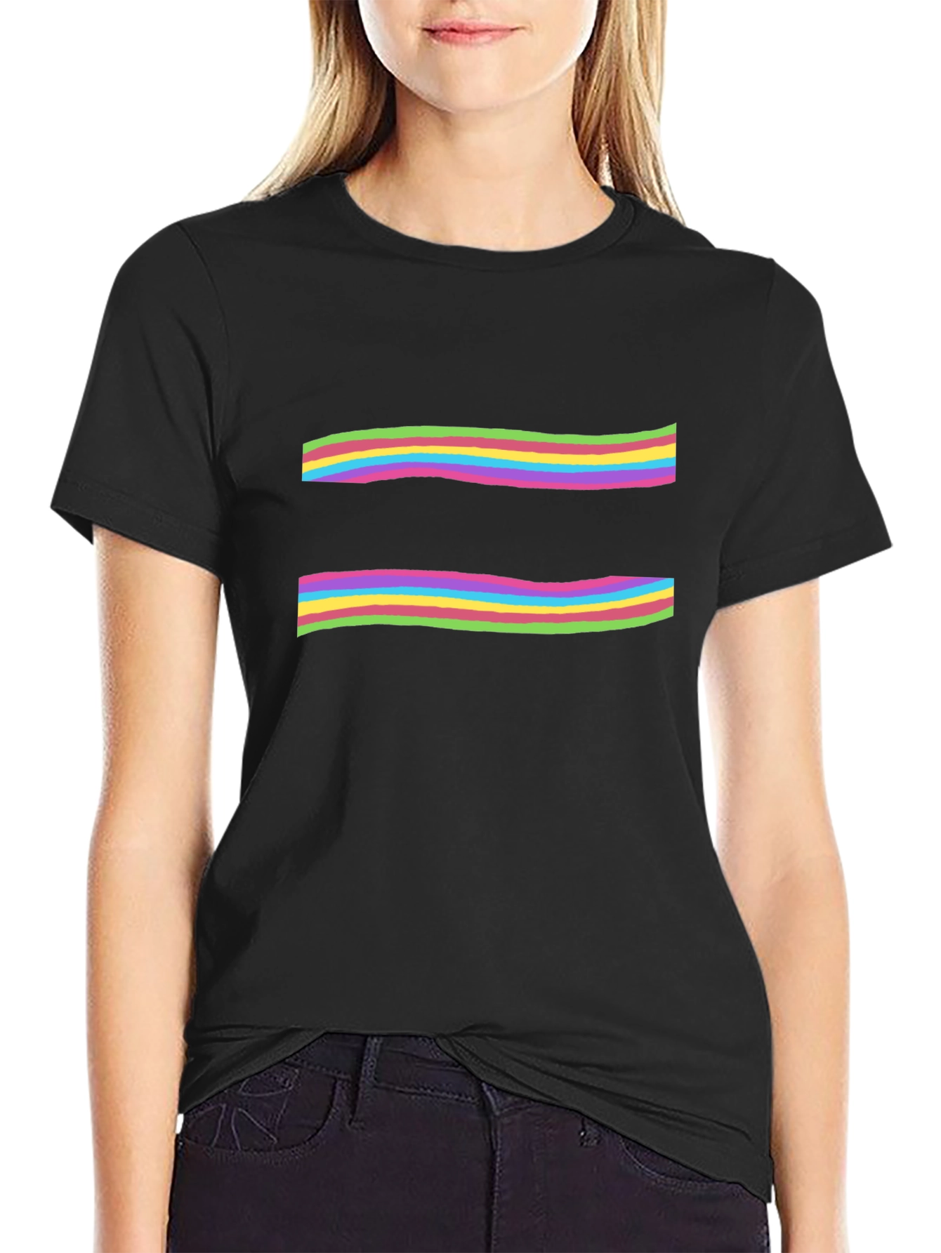 Equality Rainbow Striped T-Shirt