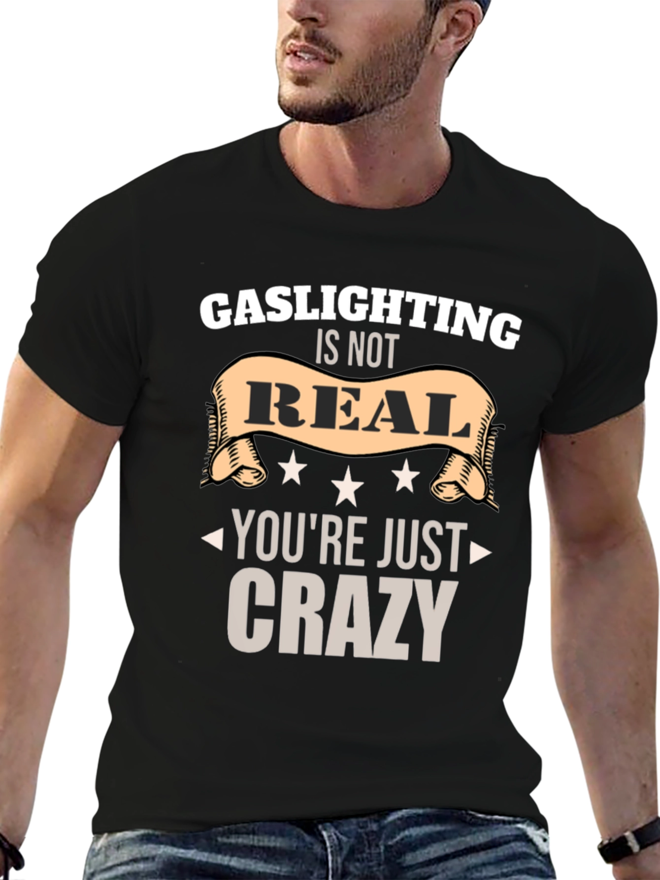 Gaslighting Is Not Real Graphic Tee
