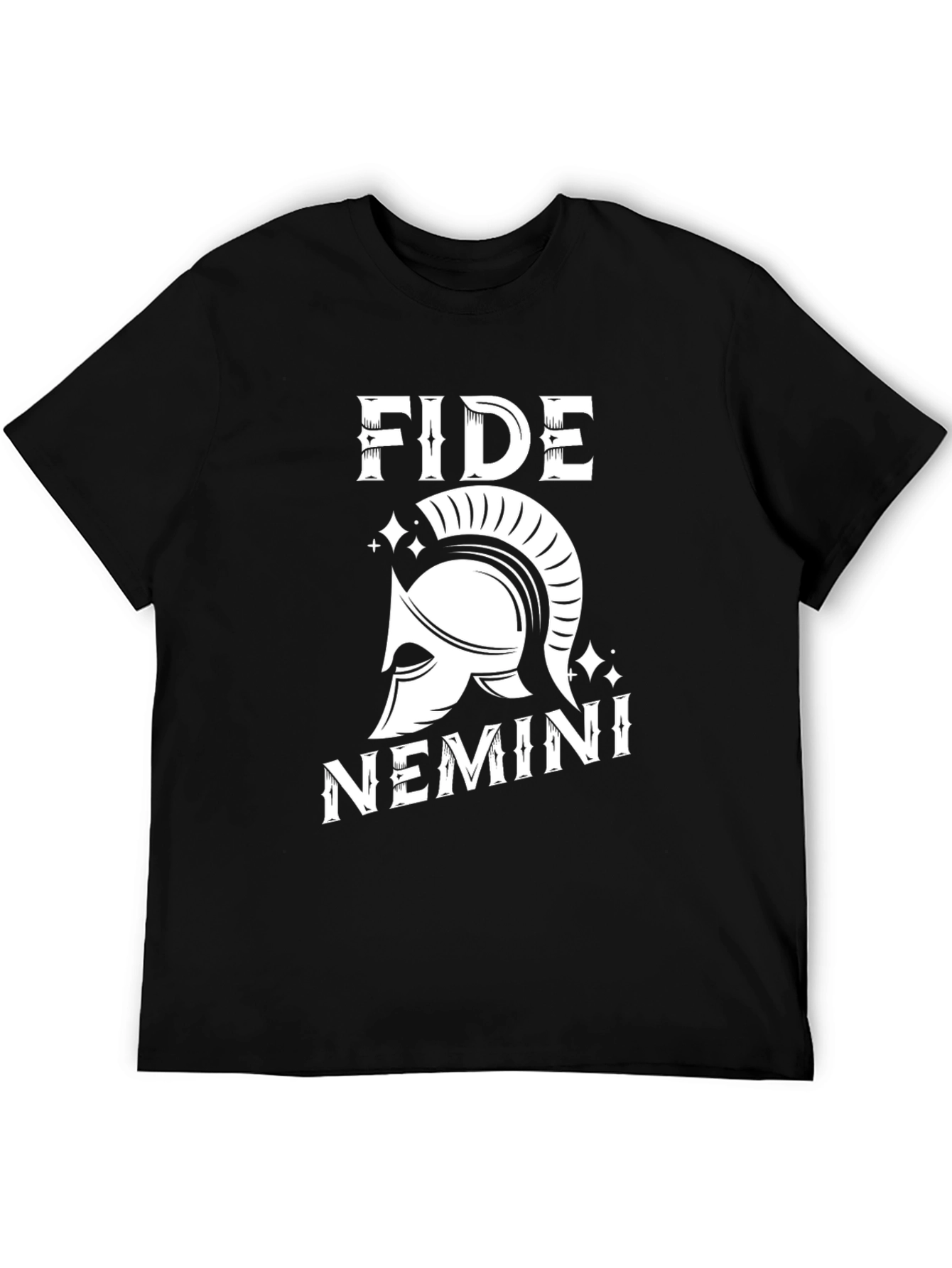 FIDE NEMINI Graphic T-Shirt - Black