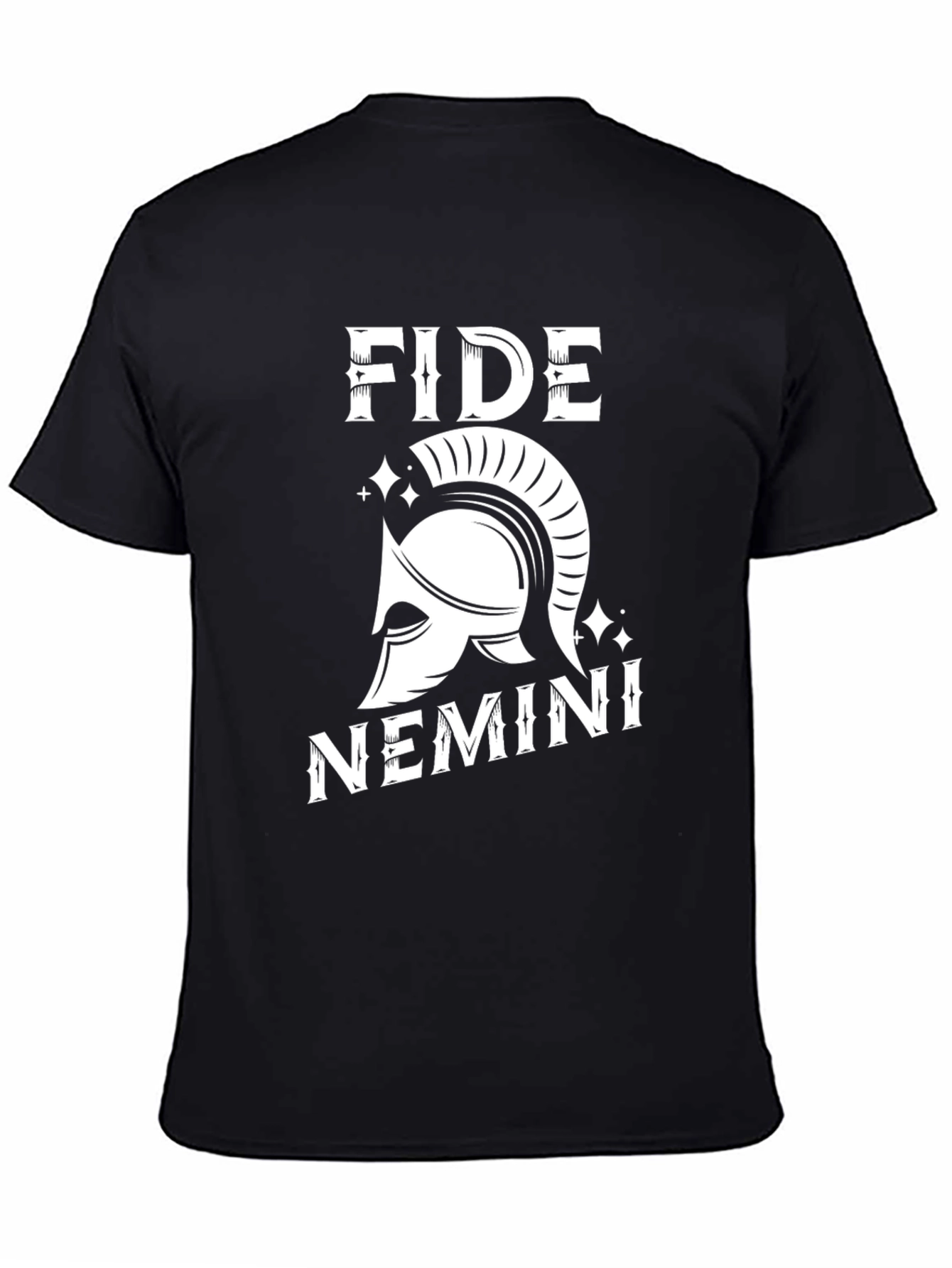 FIDE NEMINI Graphic T-Shirt - Black