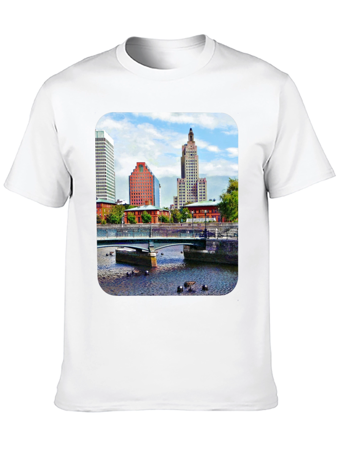 Cityscape Graphic T-Shirt - Urban Style