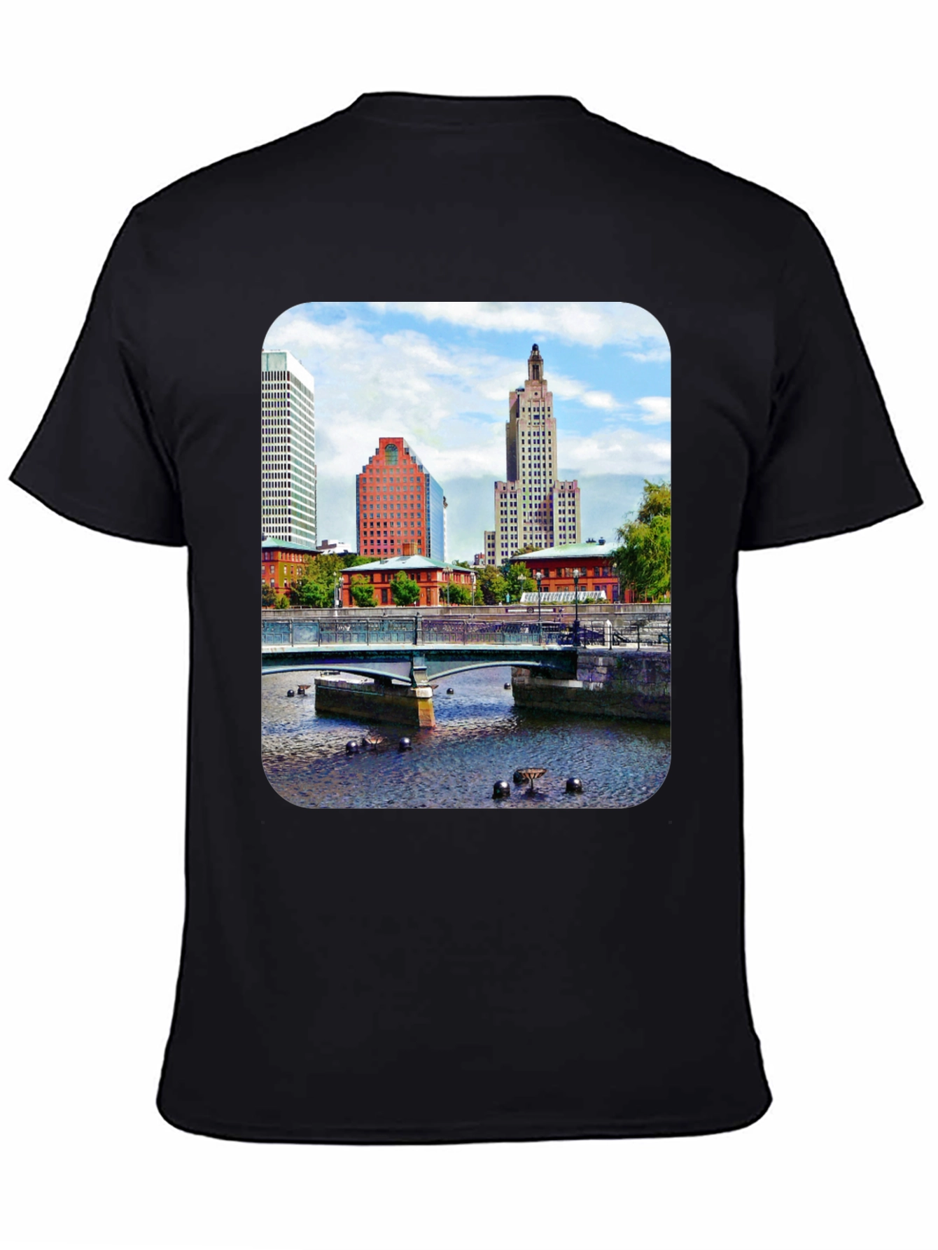 Cityscape Graphic T-Shirt - Urban Style