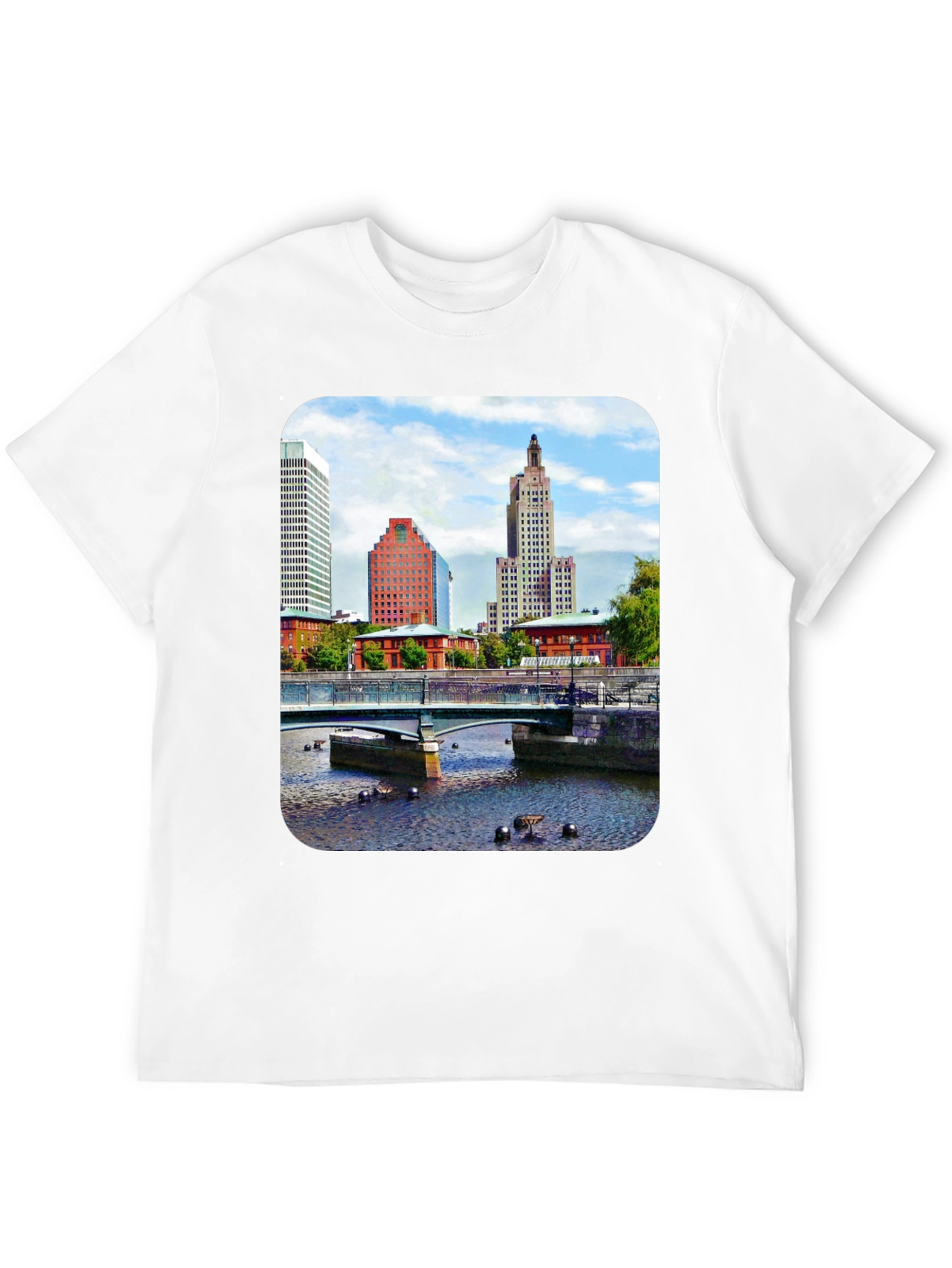 Cityscape Graphic T-Shirt - Urban Style