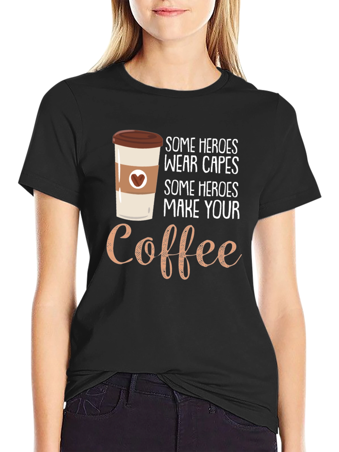 Coffee Hero T-Shirt - Makes Great Gift