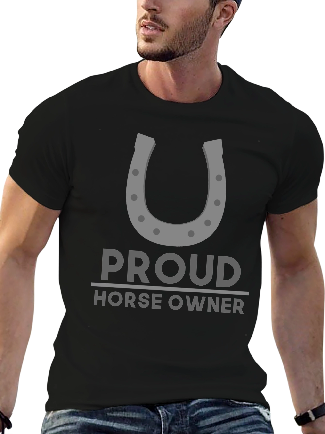 Proud Horse Owner Graphic T-Shirt