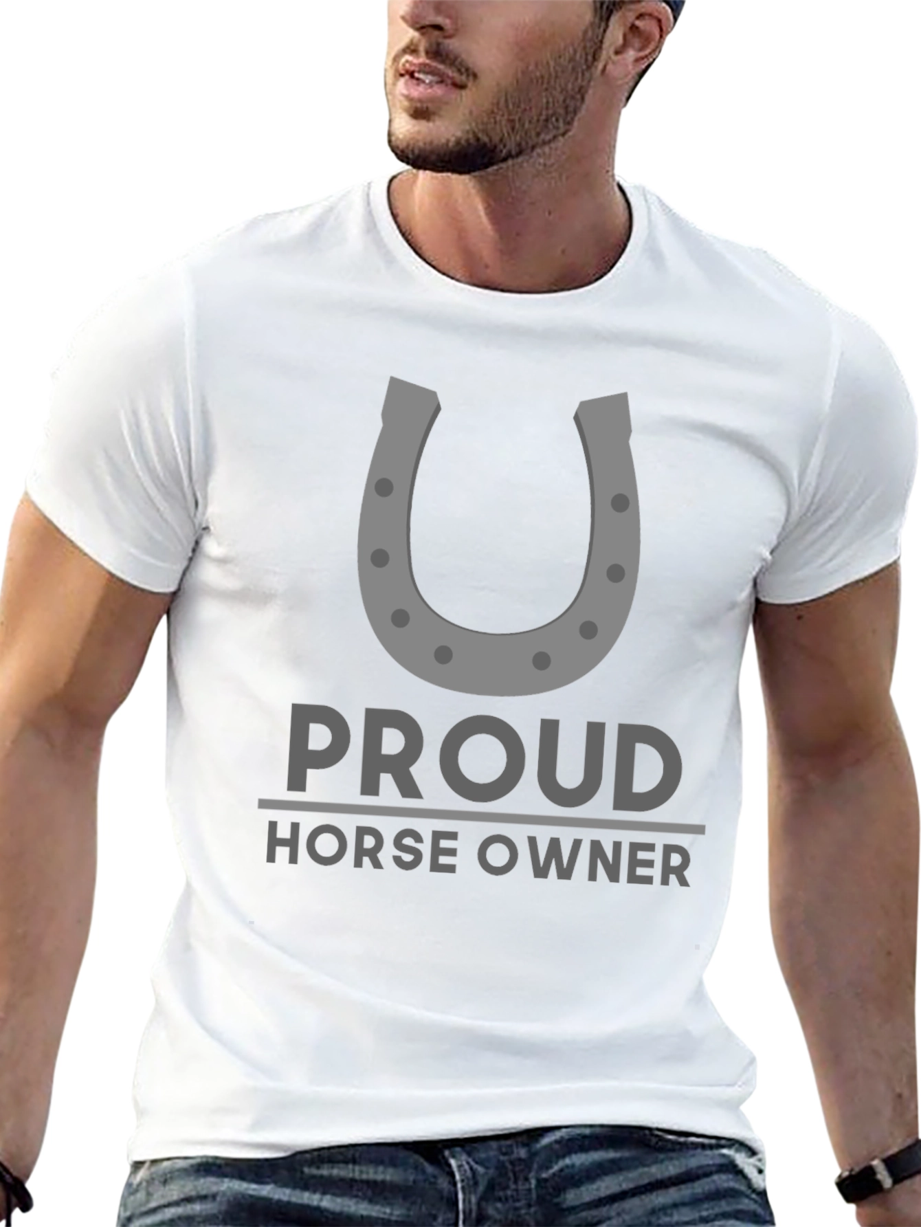 Proud Horse Owner Graphic T-Shirt
