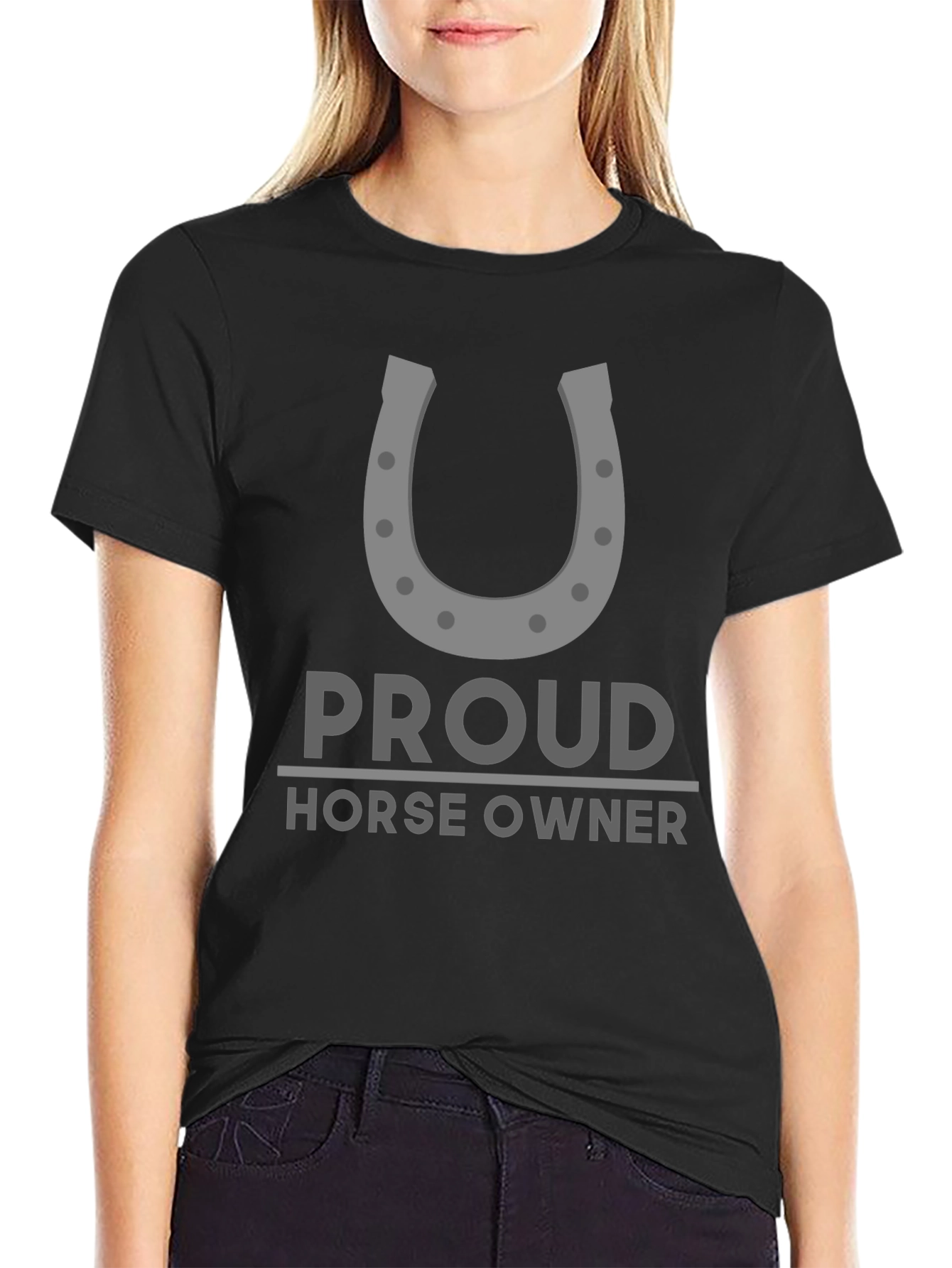 Proud Horse Owner Graphic T-Shirt