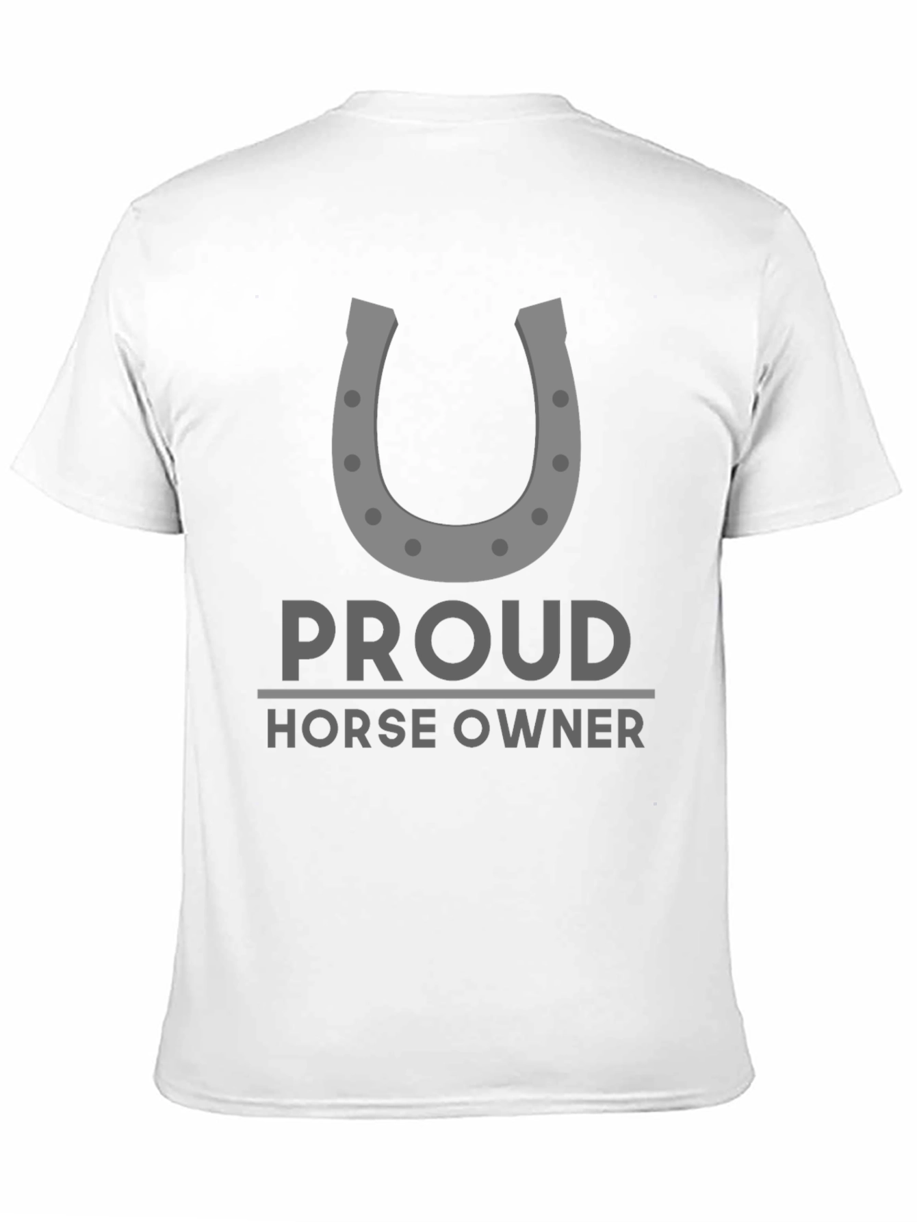 Proud Horse Owner Graphic T-Shirt