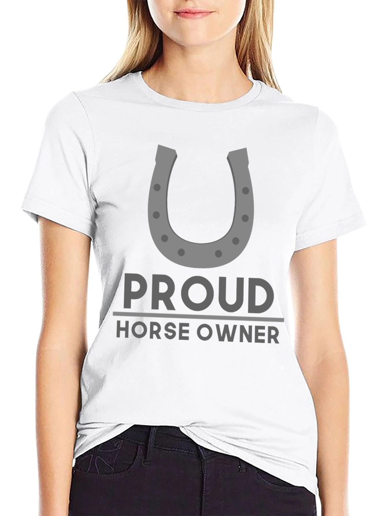 Proud Horse Owner Graphic T-Shirt