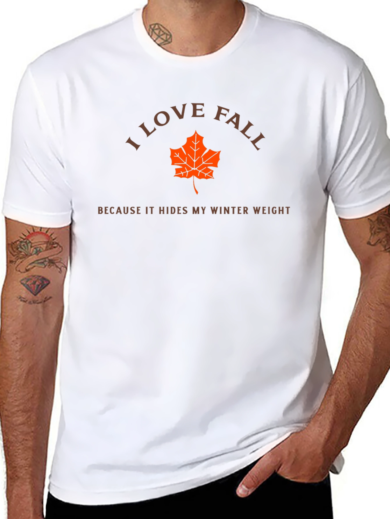I Love Fall Graphic T-Shirt