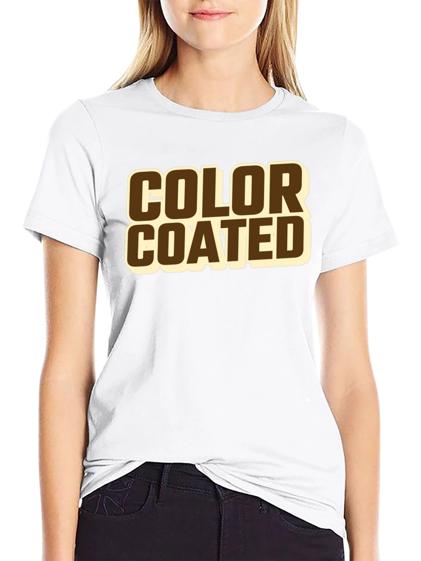 Color Coated Graphic Tee