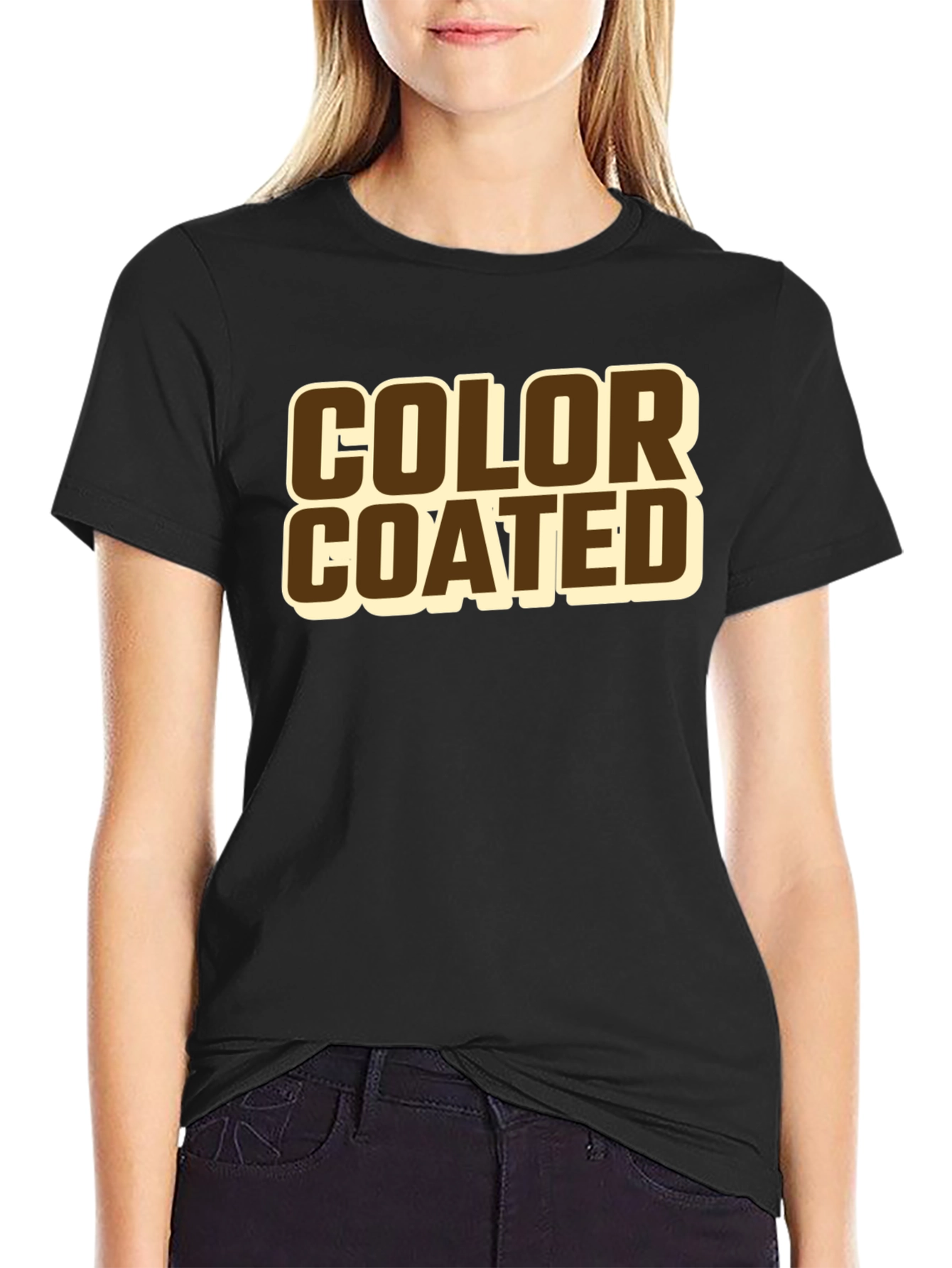 Color Coated Graphic Tee