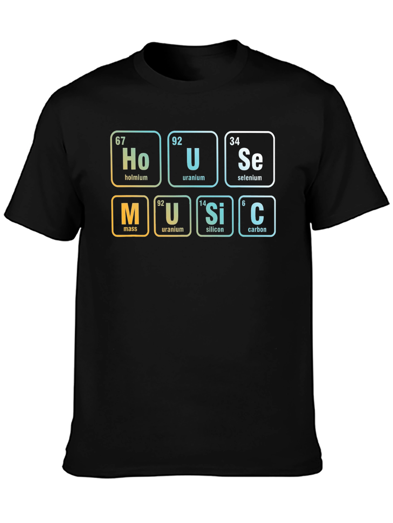 Periodic Table of Music Elements Funny T-Shirt