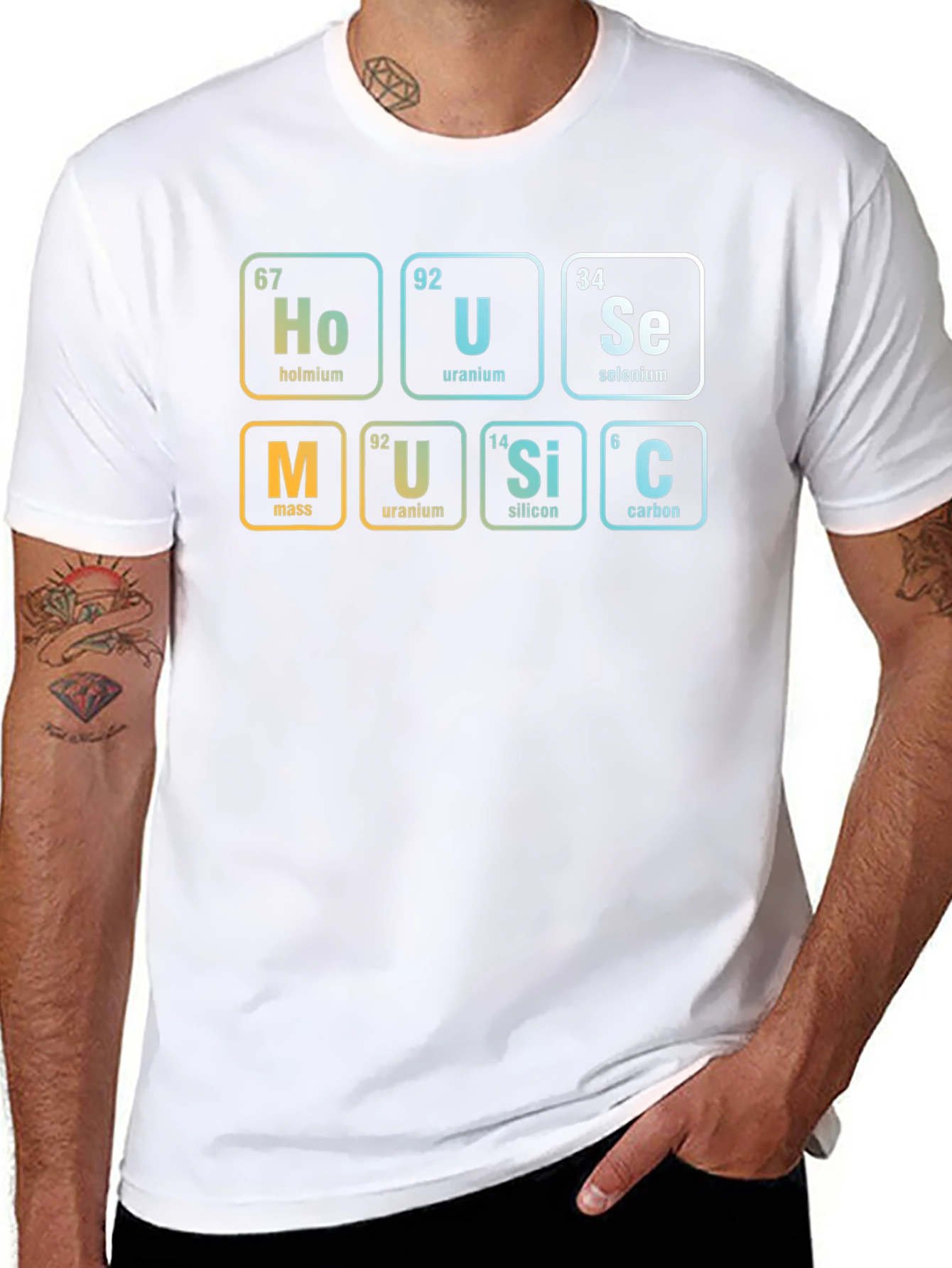 Periodic Table of Music Elements Funny T-Shirt