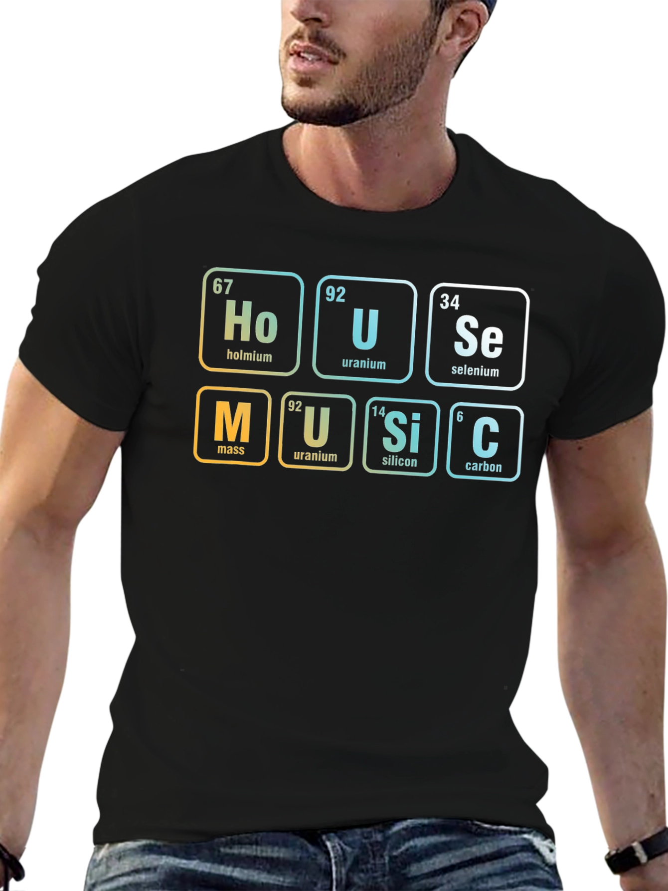Periodic Table of Music Elements Funny T-Shirt