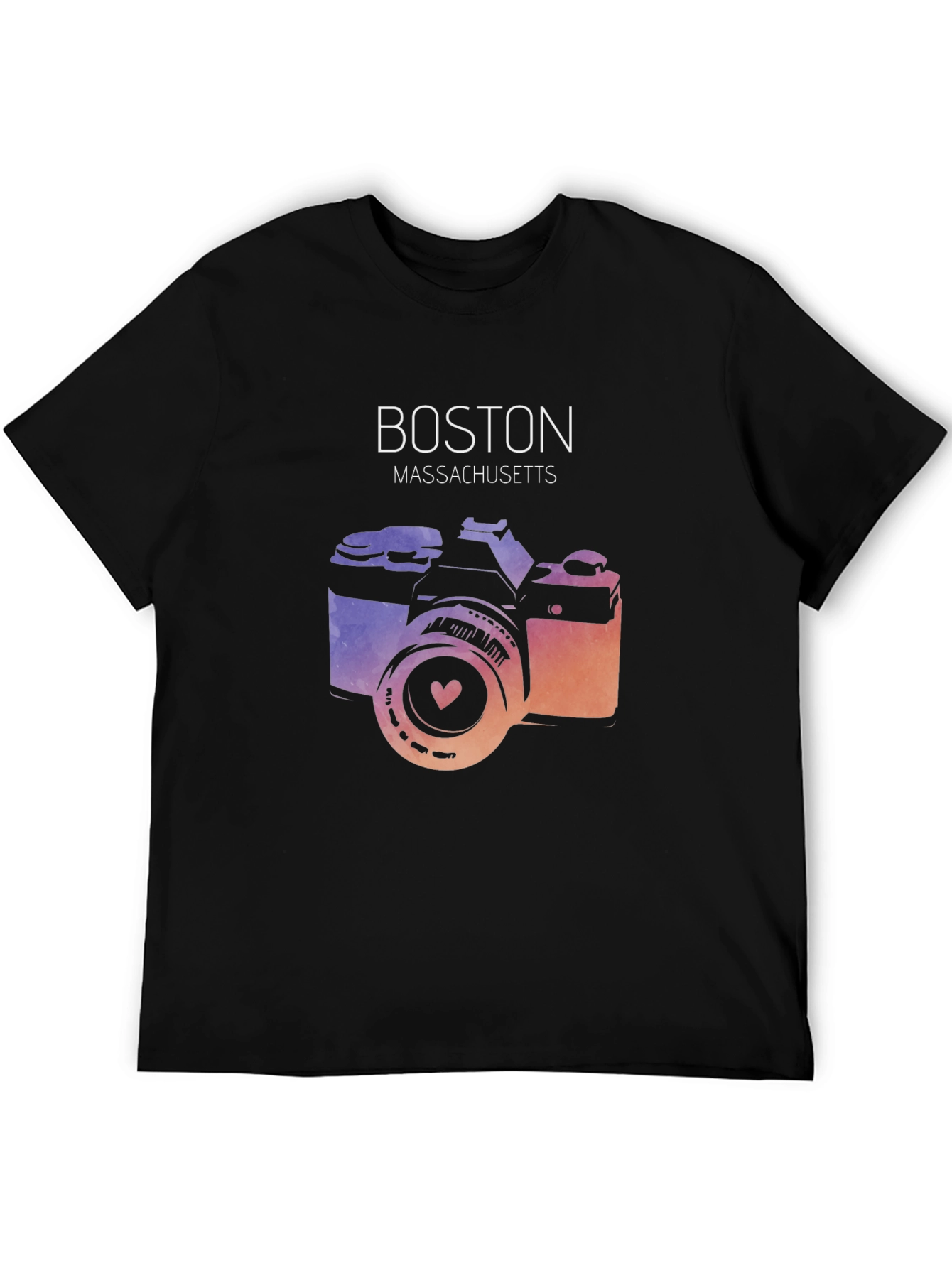 Boston Camera Graphic Tee