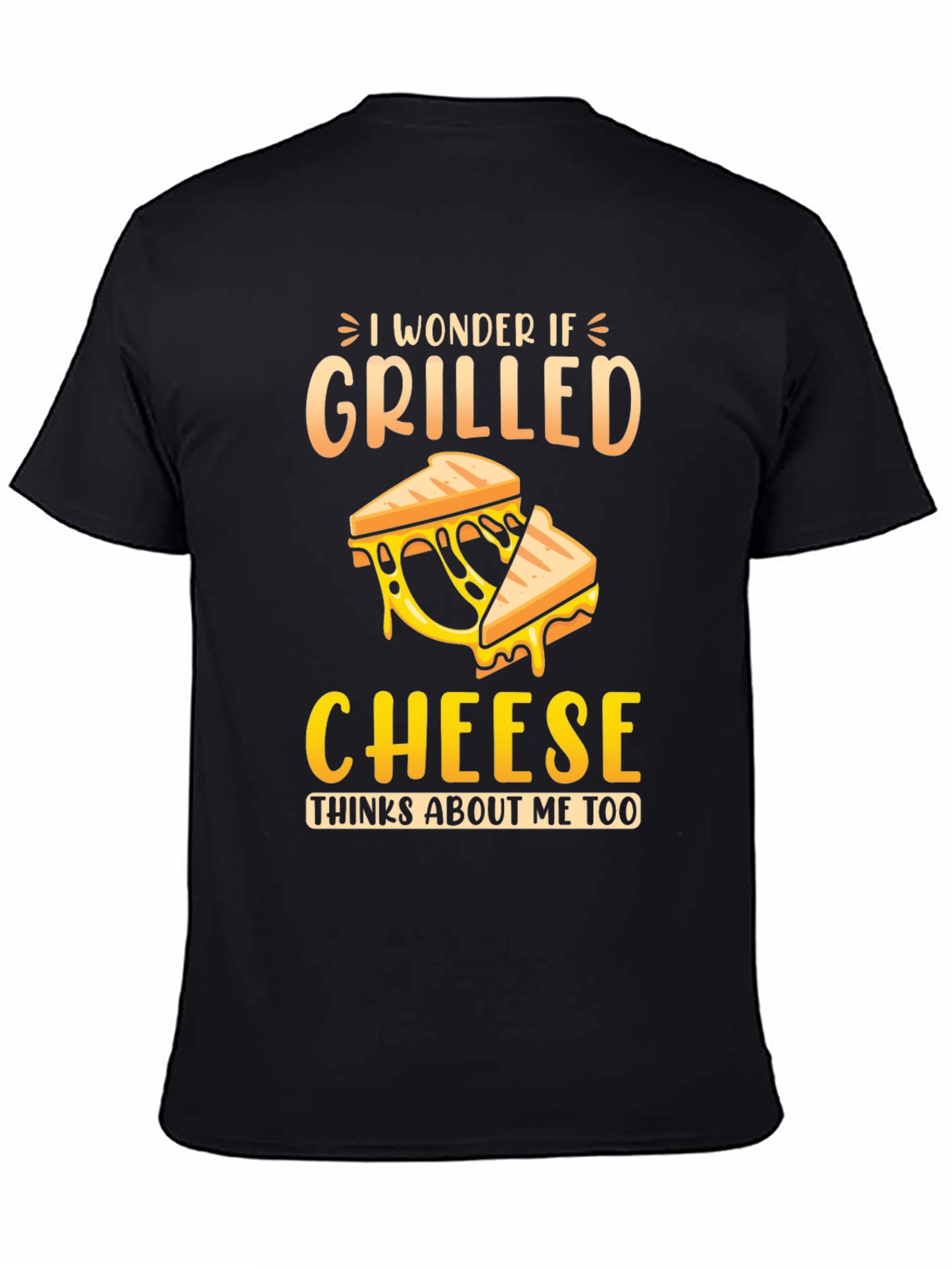 Grilled Cheese Graphic Tee - Funny Foodie Shirt
