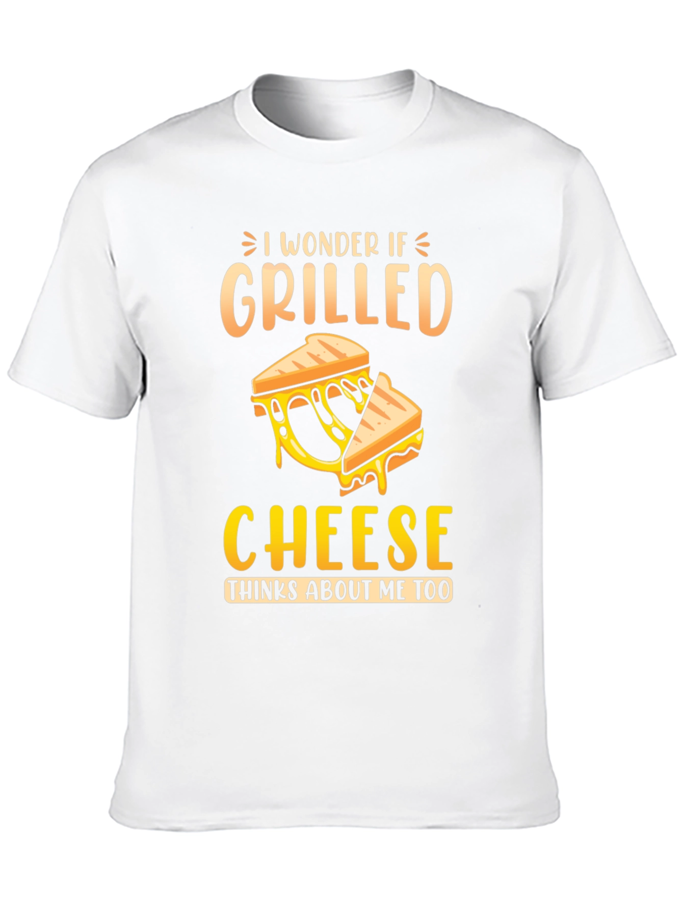 Grilled Cheese Graphic Tee - Funny Foodie Shirt