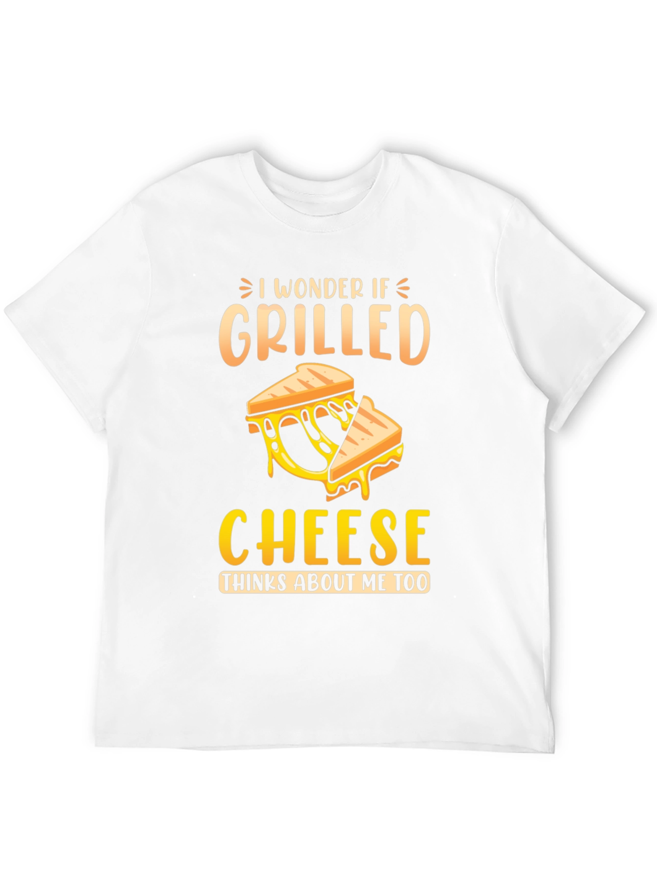 Grilled Cheese Graphic Tee - Funny Foodie Shirt