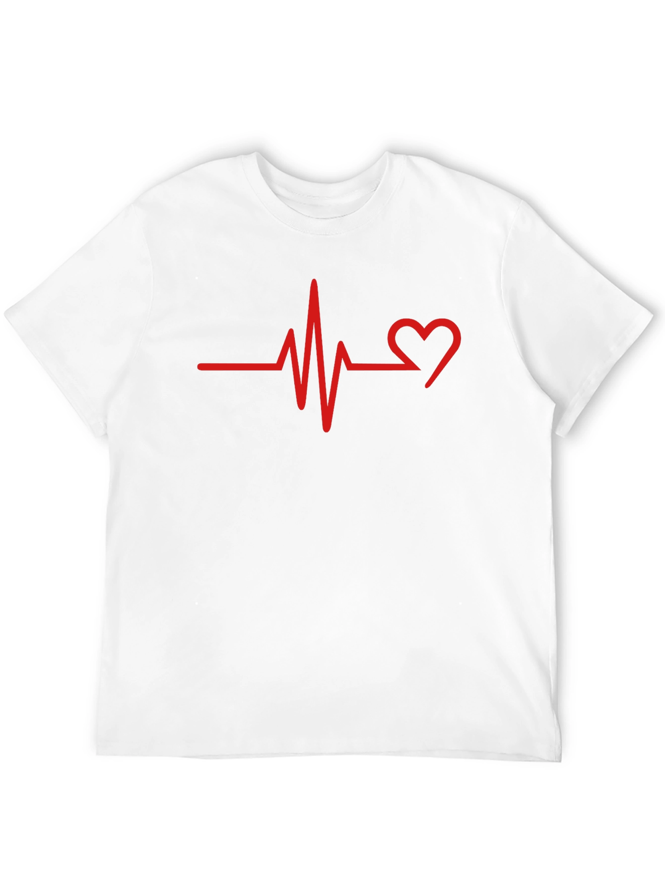 Heartbeat T-Shirt - Love Pulse Graphic Tee