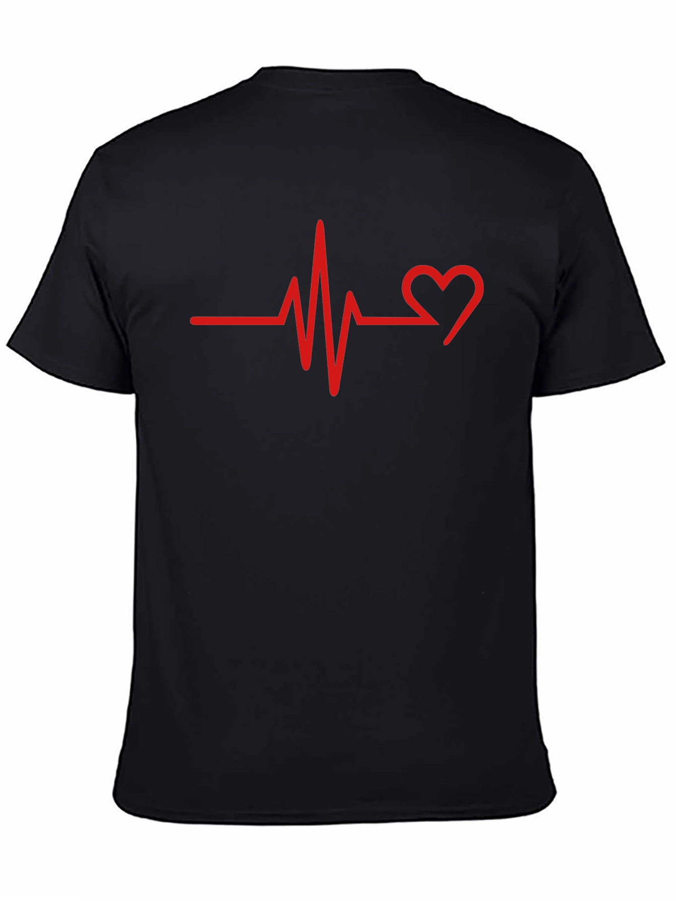 Heartbeat T-Shirt - Love Pulse Graphic Tee