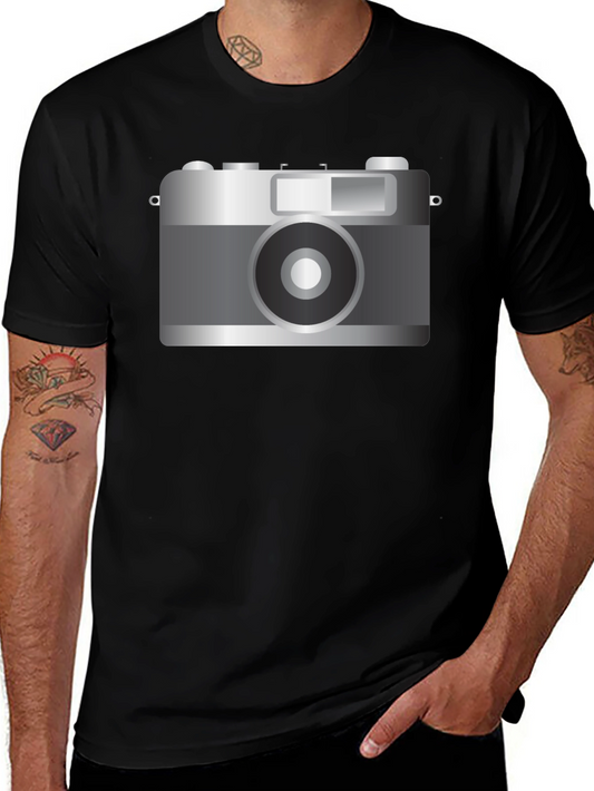 Retro Camera Graphic T-Shirt